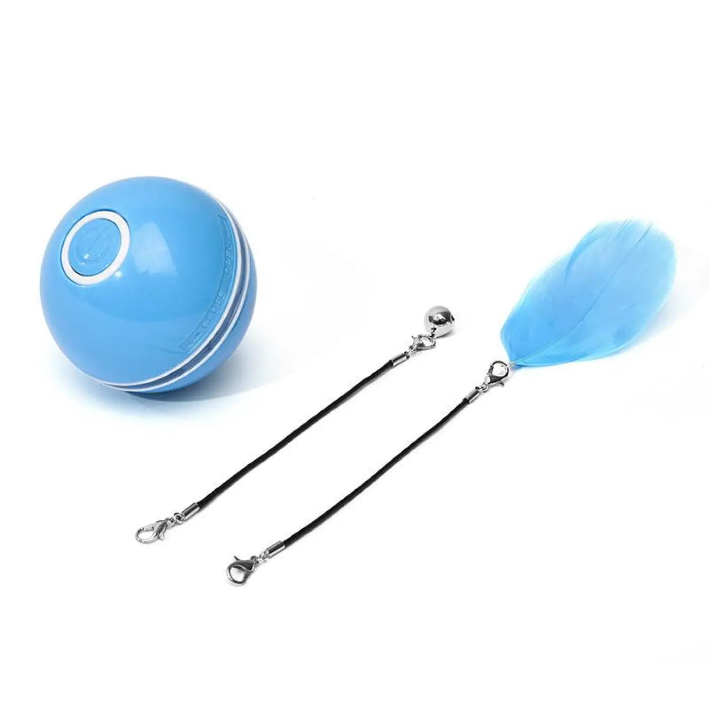 Dog Hugs Cat Cat Toys: Rainbow Laser Cat Ball