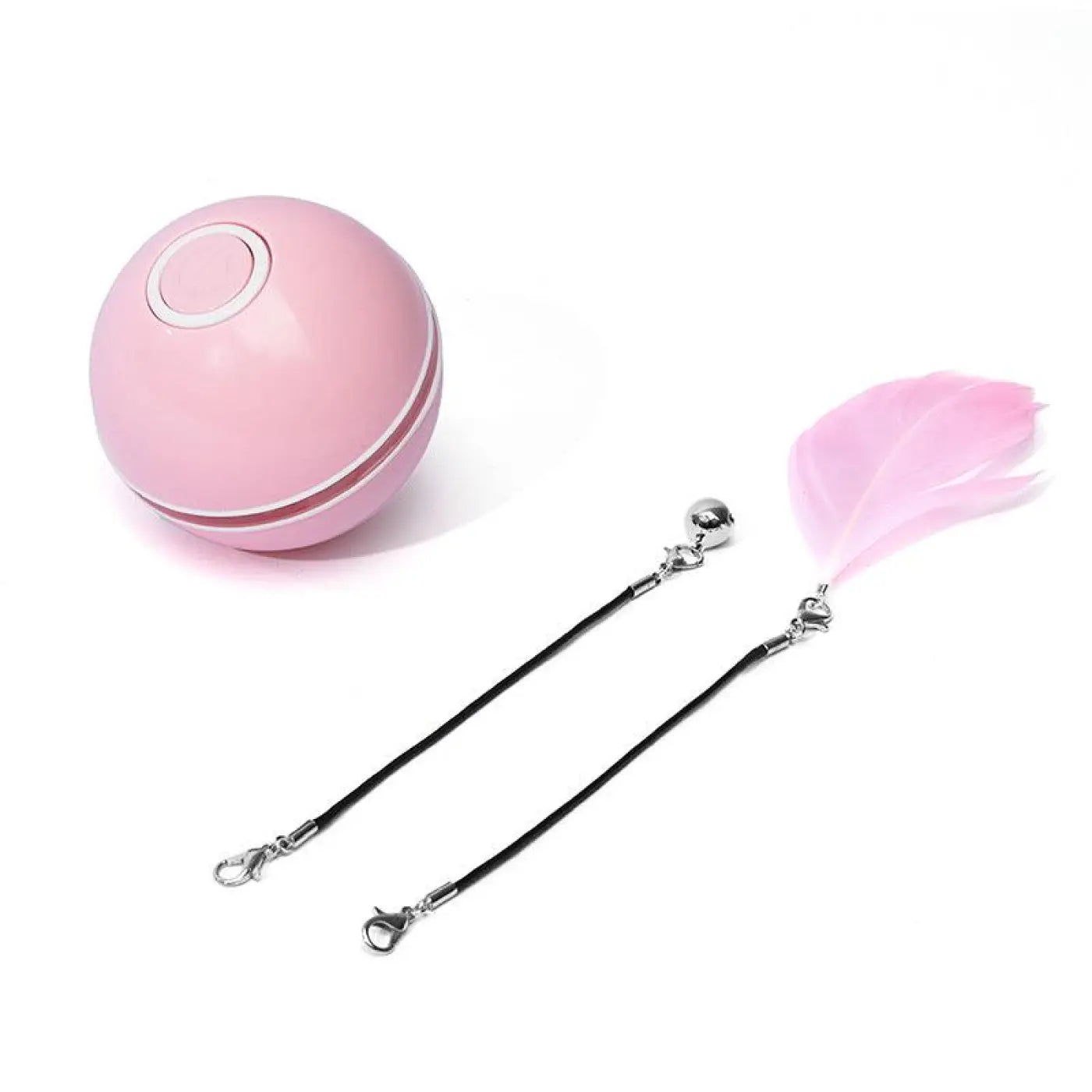 Dog Hugs Cat Cat Toys: Rainbow Laser Cat Ball
