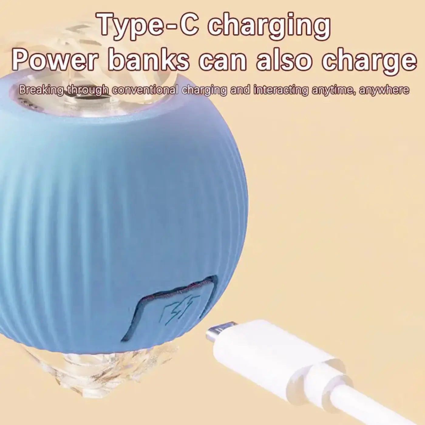 The Ball Depot Cat Balls: Rechargeable Smart Cat Toy Ball