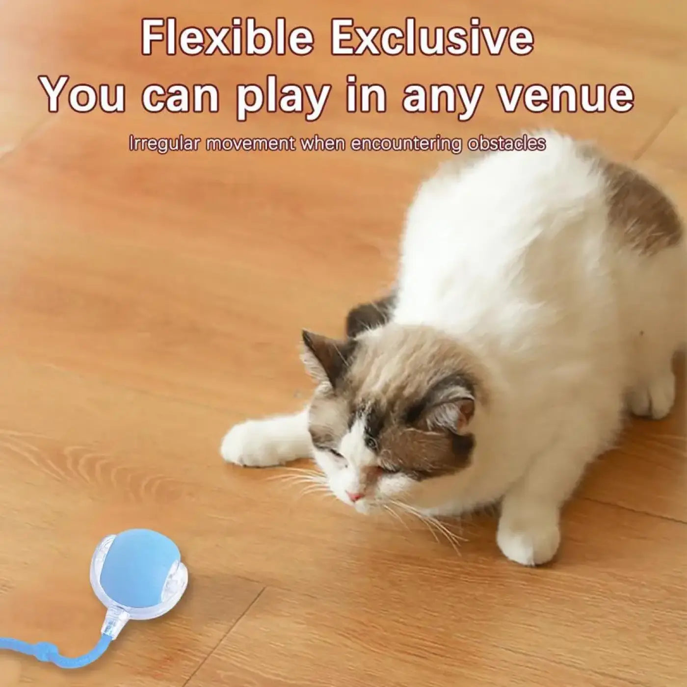 The Ball Depot Cat Balls: Rechargeable Smart Cat Toy Ball