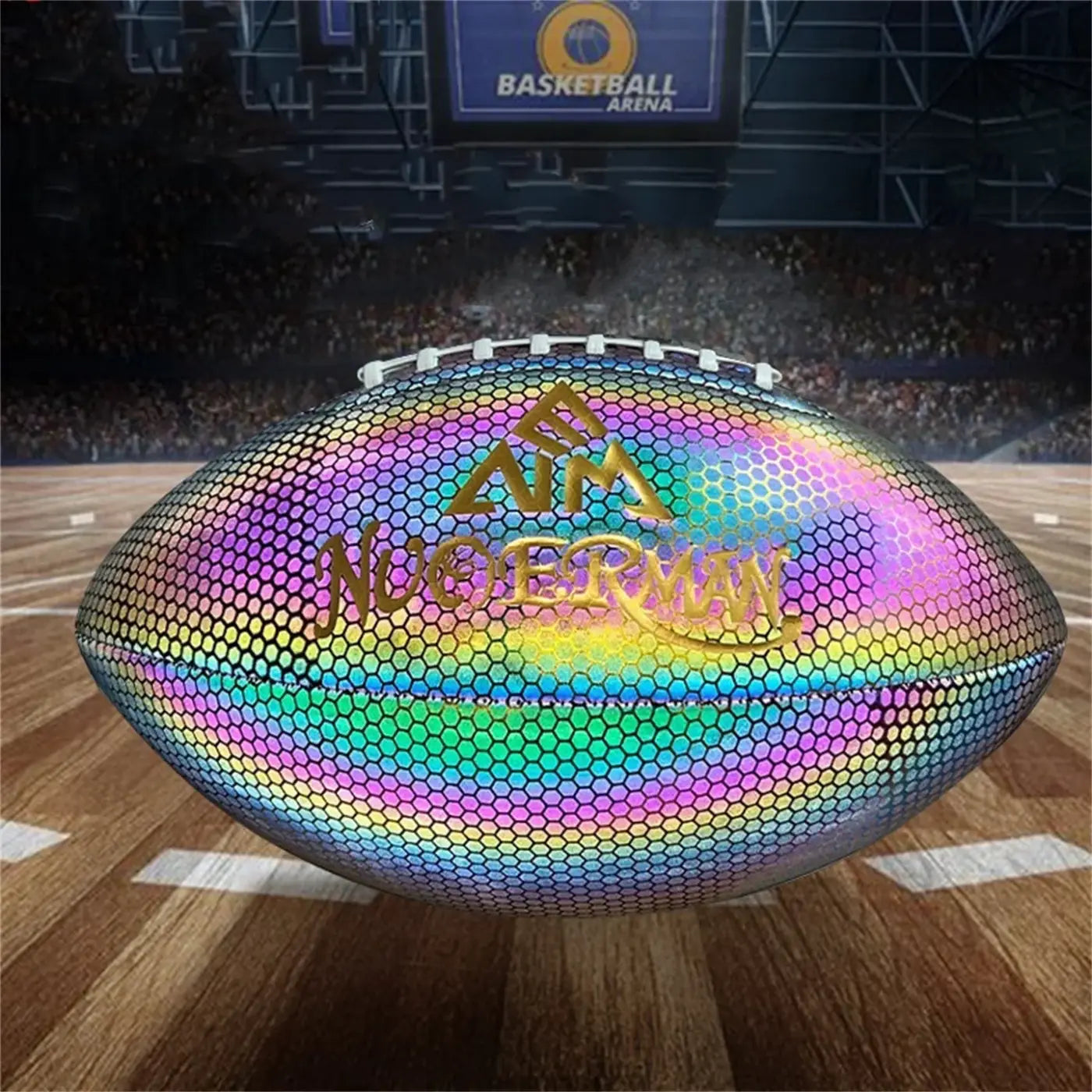 The Ball Depot american football: Reflective Adult Competition Training Football Ball