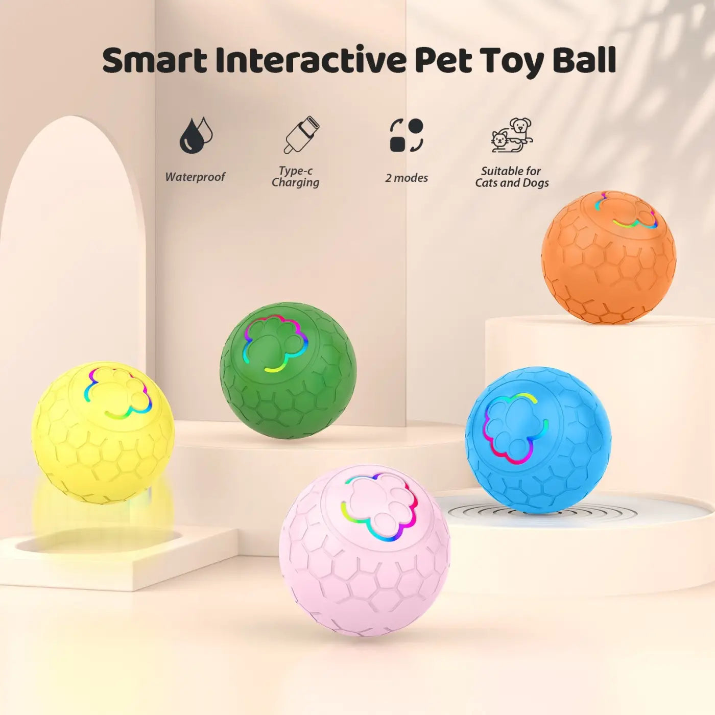 The Ball Depot Cat Balls: Remote Control Gravity Jumping Ball