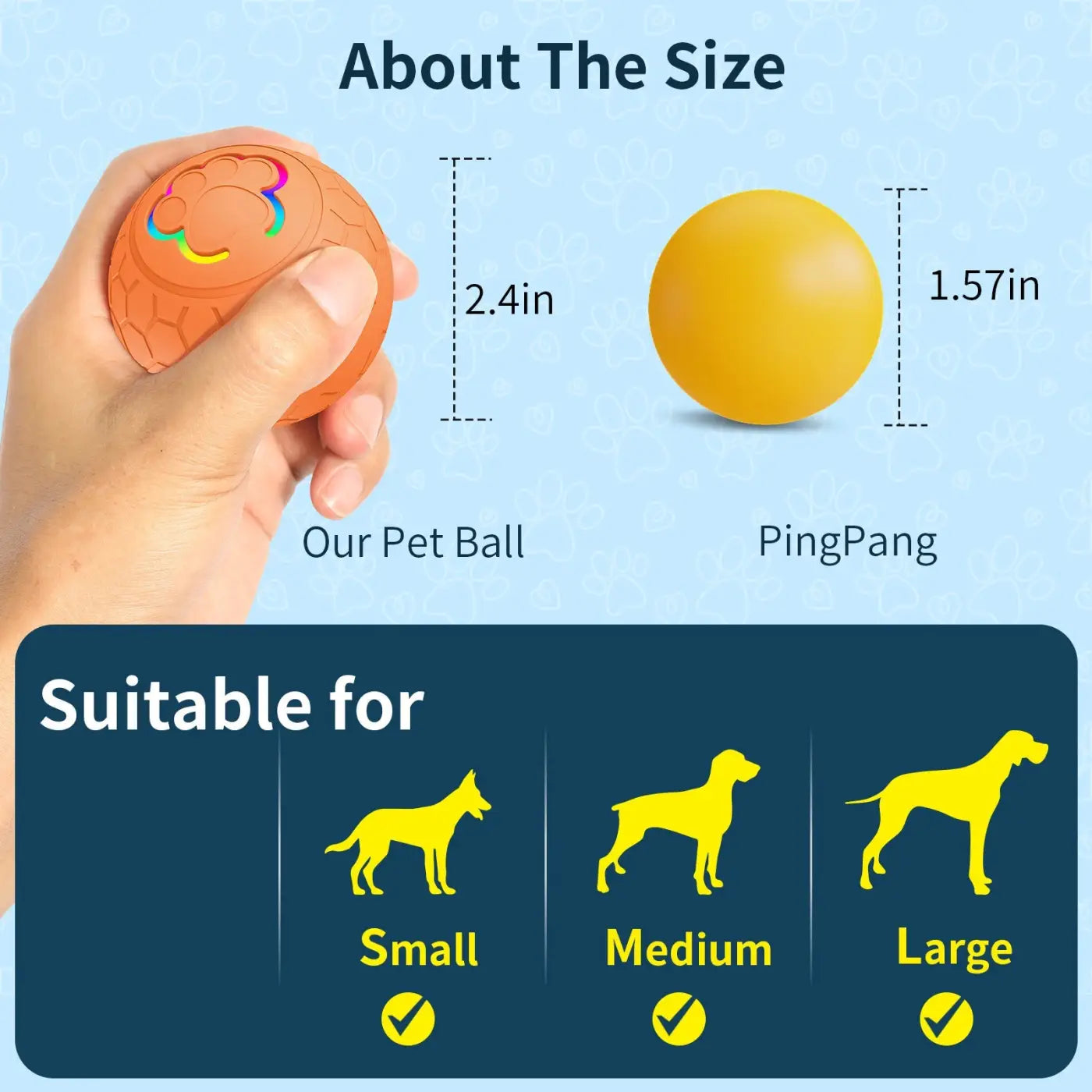 The Ball Depot Cat Balls: Remote Control Gravity Jumping Ball