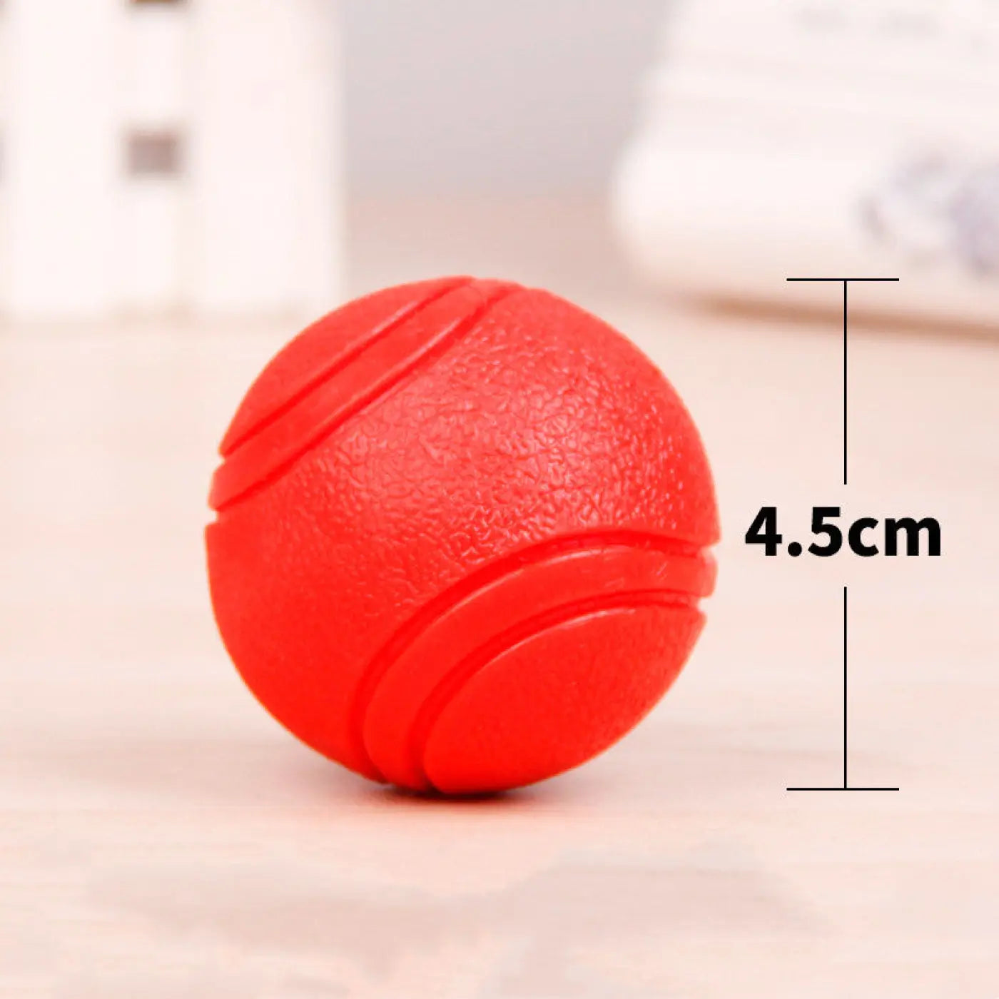 The Ball Depot Cat Balls: Resistant Elastic Rubber Dog Ball