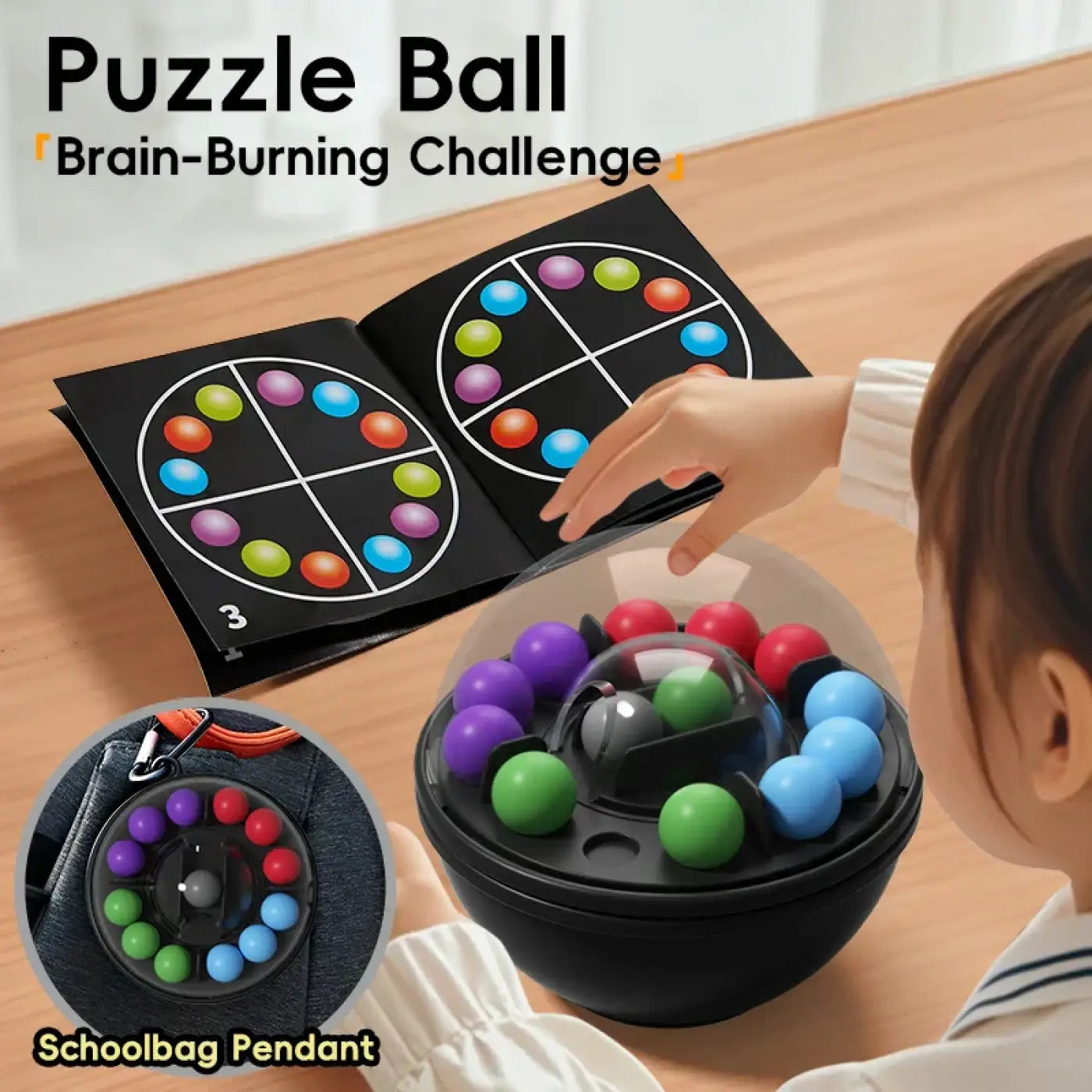 The Ball Depot puzzle ball: Rotating Puzzle Ball Brain Teaser
