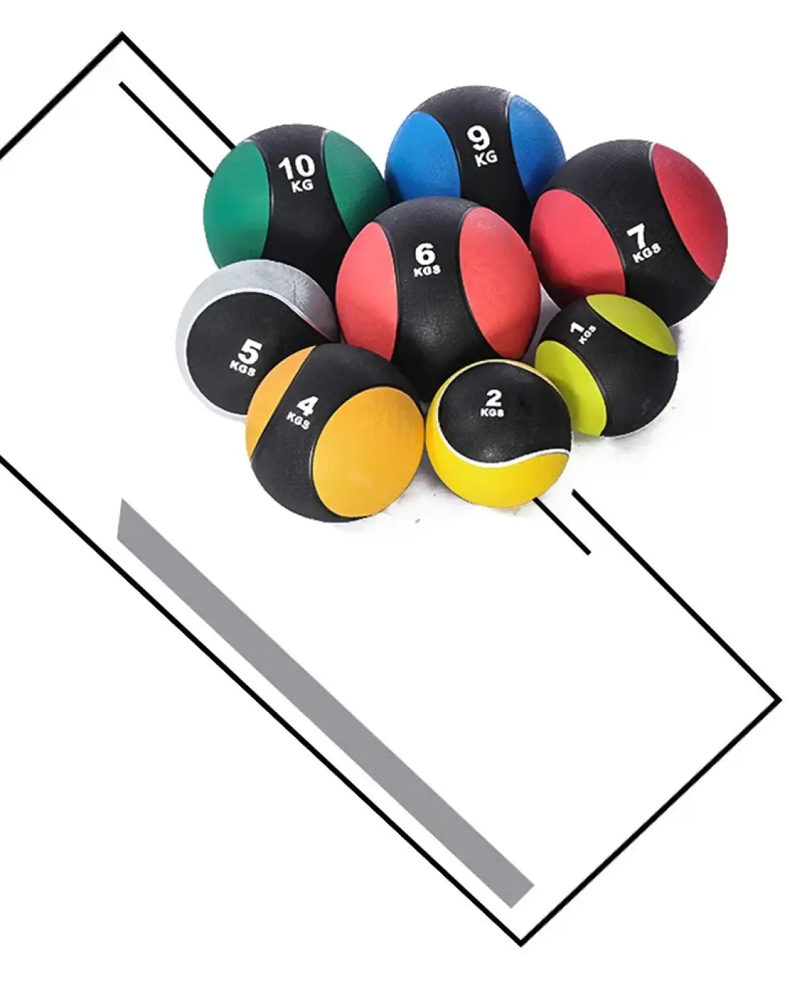 The Ball Depot medicine ball: Rubber Medicine Gravity Ball