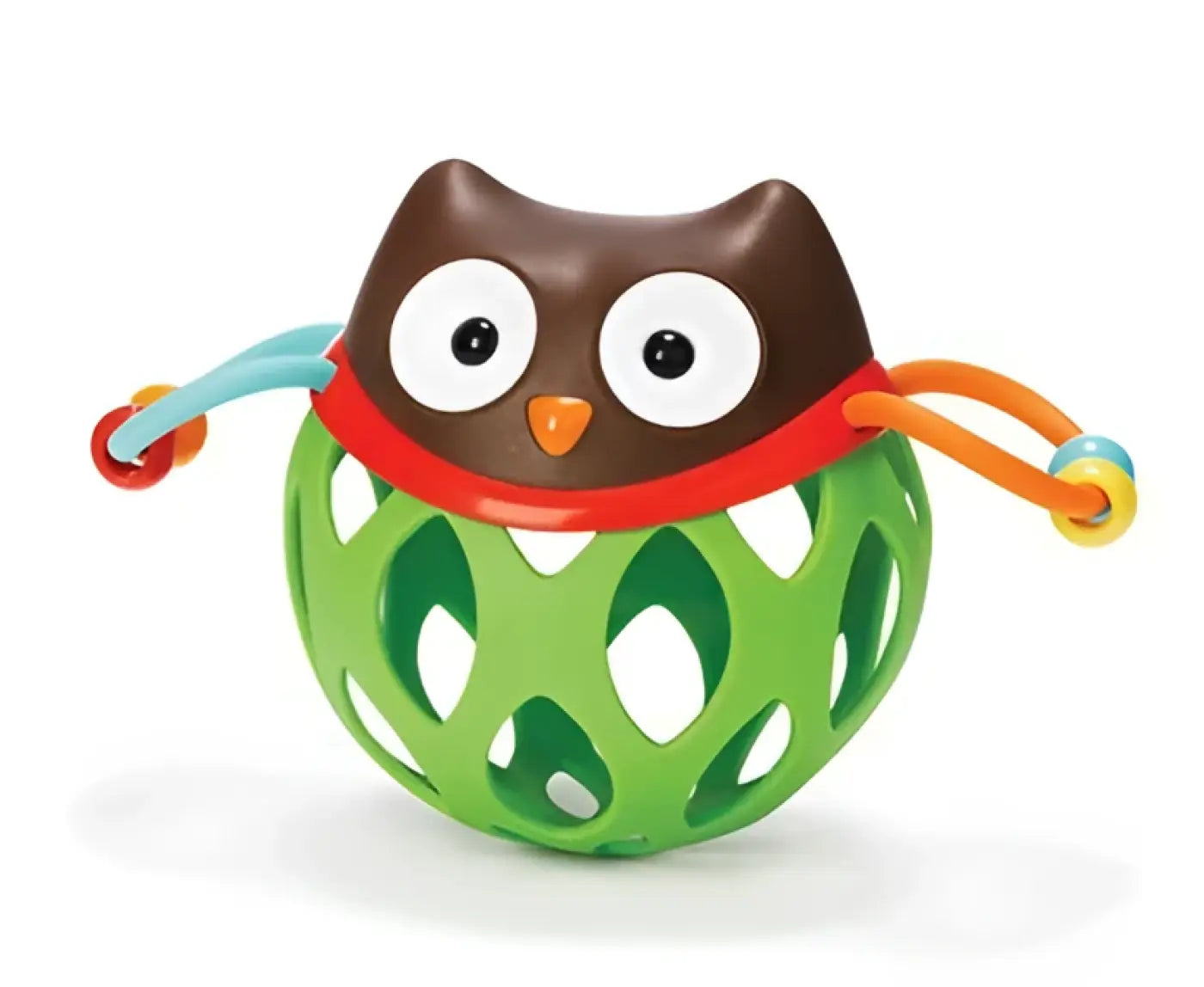 The Ball Depot baby balls: Rubber Rattle Teething Ball