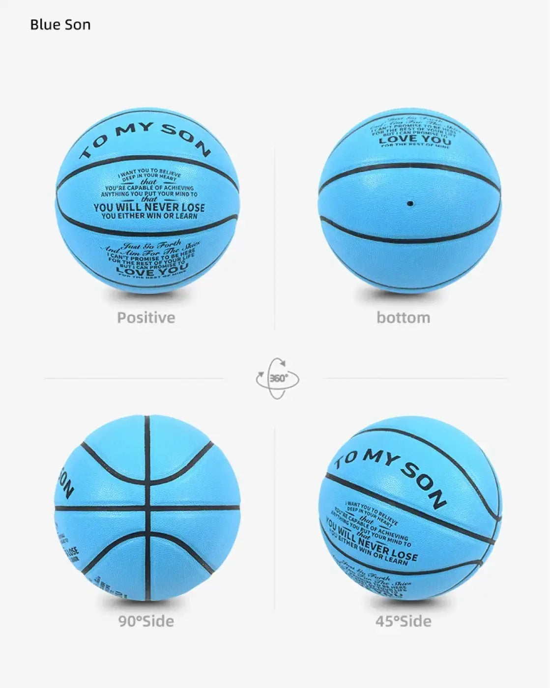The Ball Depot basketball: SALYWEE Gift Basketball