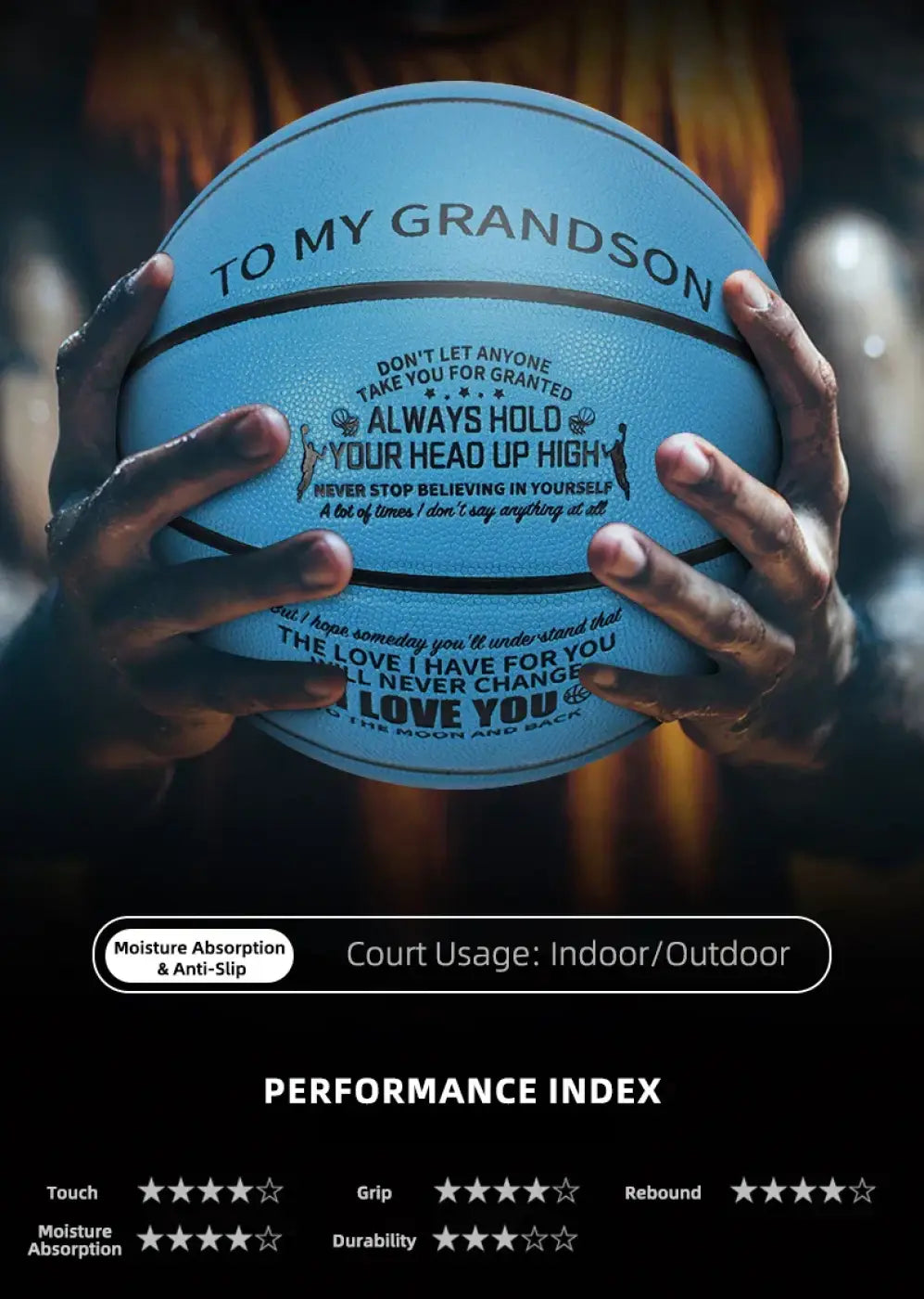 The Ball Depot basketball: SALYWEE Gift Basketball