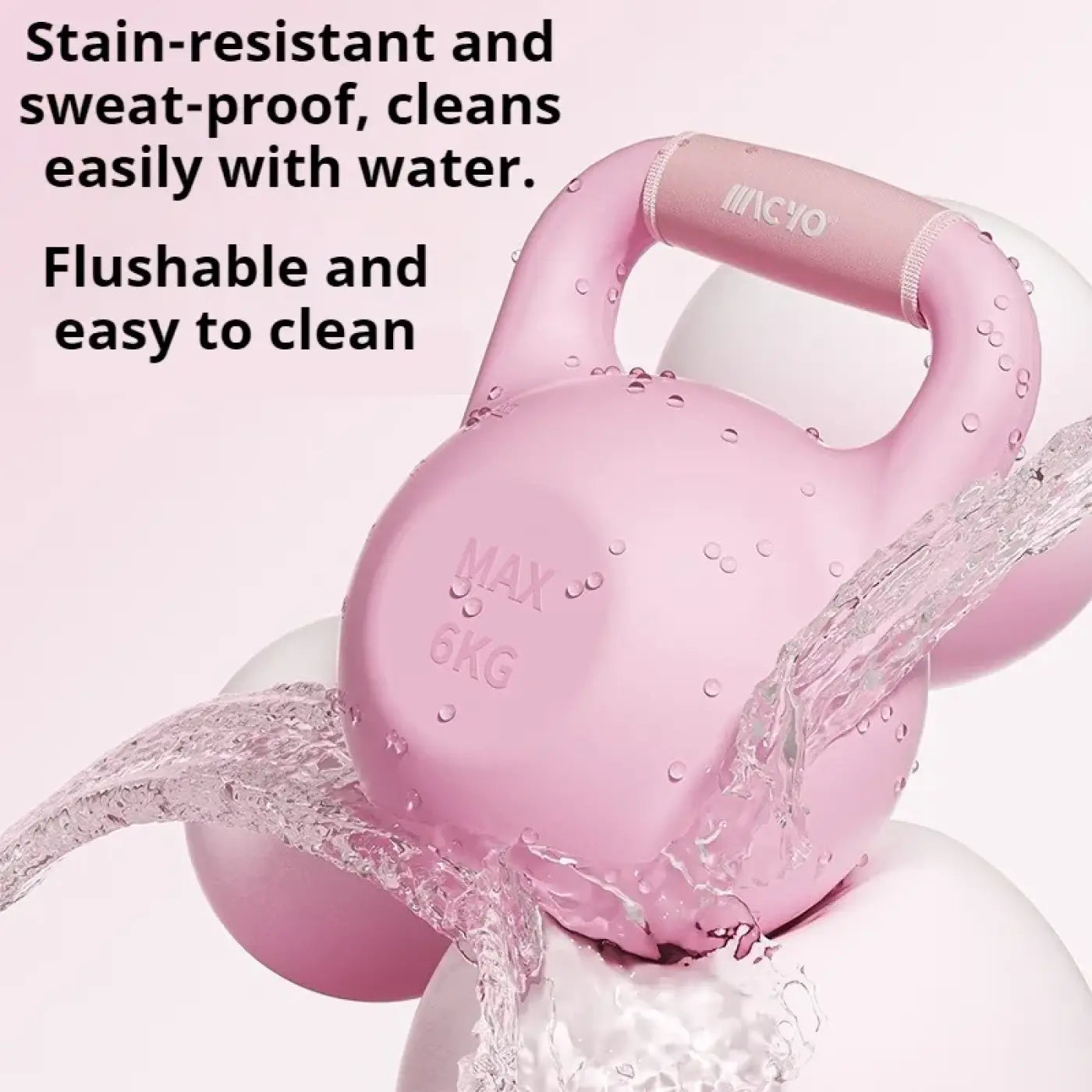 The Ball Depot medicine ball: Self-Injection Water-filled Kettlebell 1-6kg