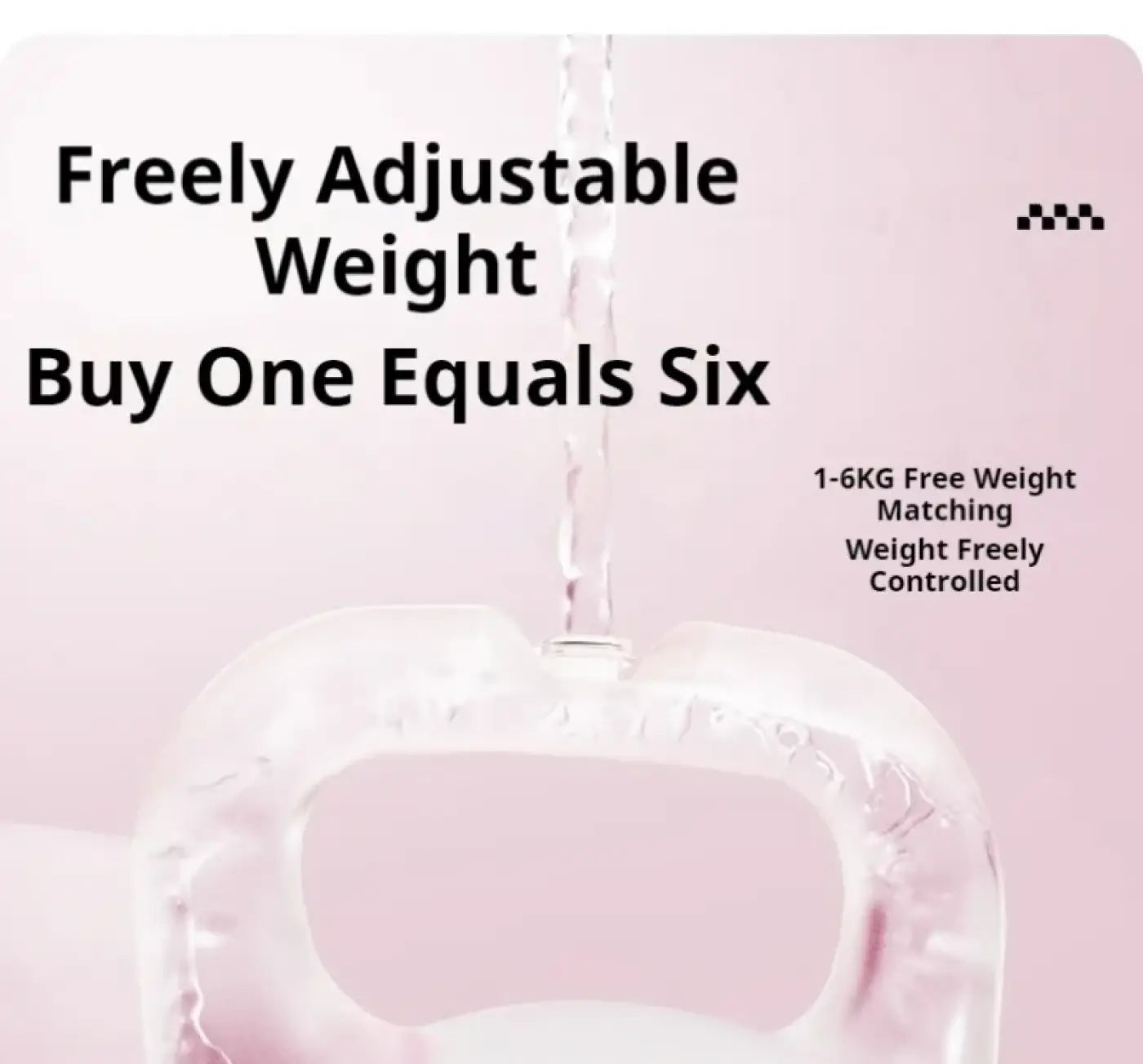 The Ball Depot medicine ball: Self-Injection Water-filled Kettlebell 1-6kg