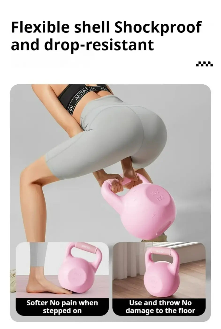 The Ball Depot medicine ball: Self-Injection Water-filled Kettlebell 1-6kg