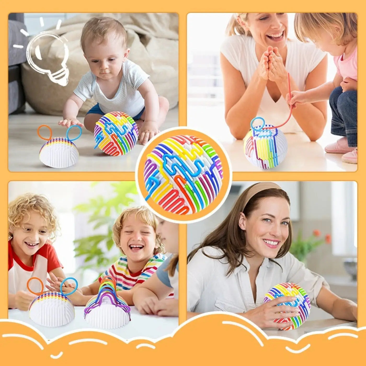 The Ball Depot puzzle ball: Sensory Puzzle Ball
