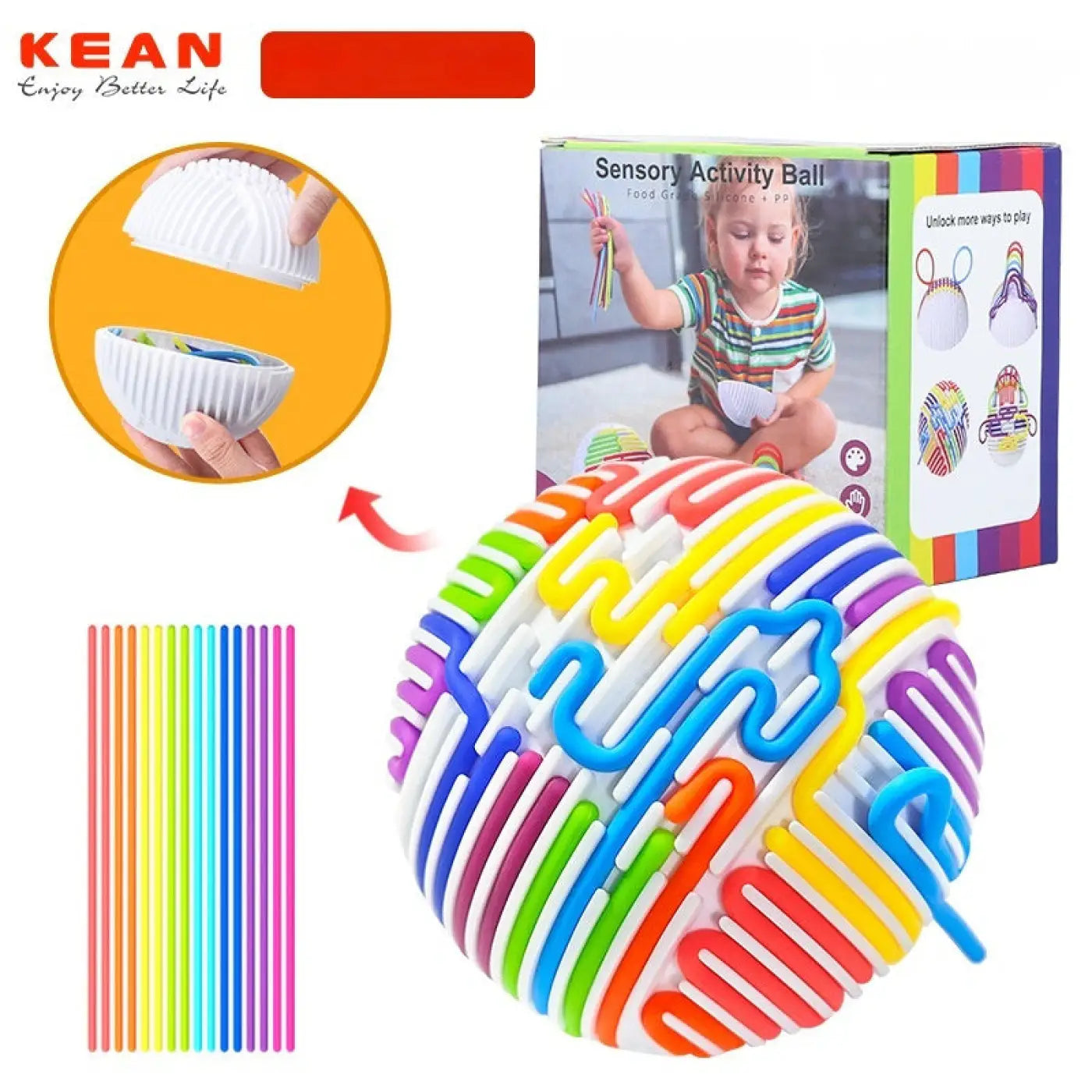 The Ball Depot puzzle ball: Sensory Puzzle Ball