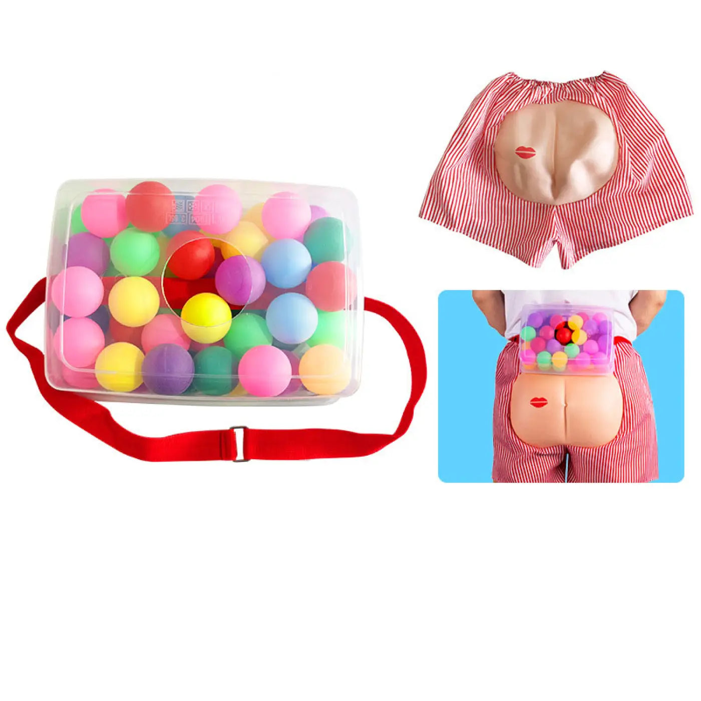 The Ball Depot tennis table balls: Shaking Table Tennis Props Fun Games Toys
