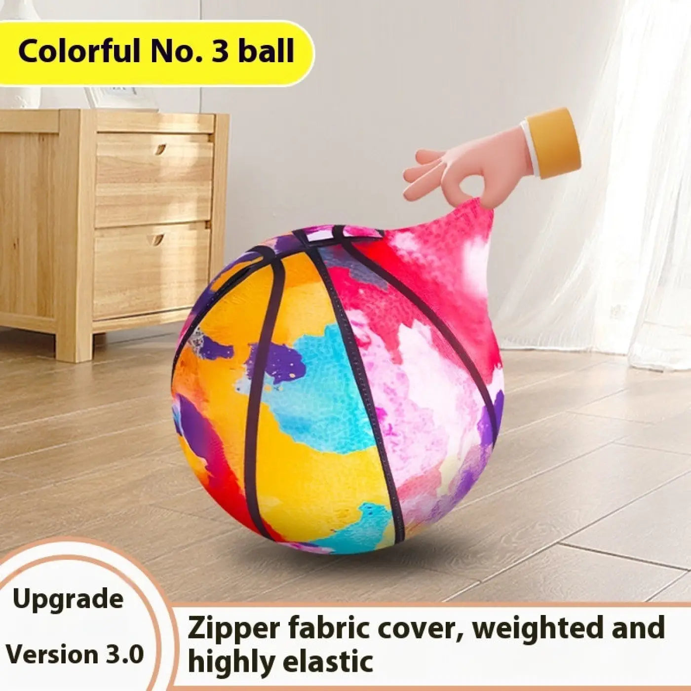 The Ball Depot basketball: Silent Basketball Silent Indoor Sports Children Pat Ball