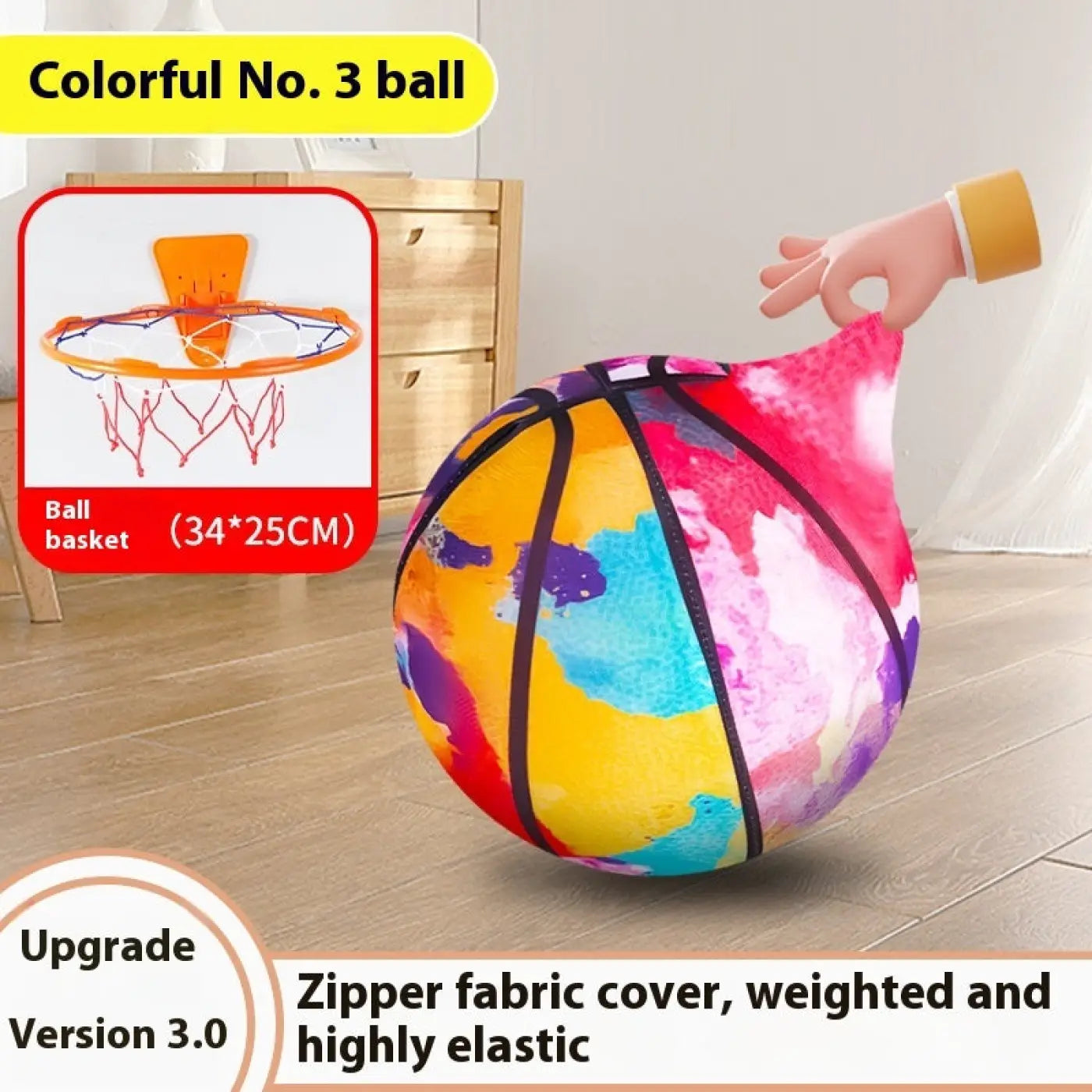 The Ball Depot basketball: Silent Basketball Silent Indoor Sports Children Pat Ball