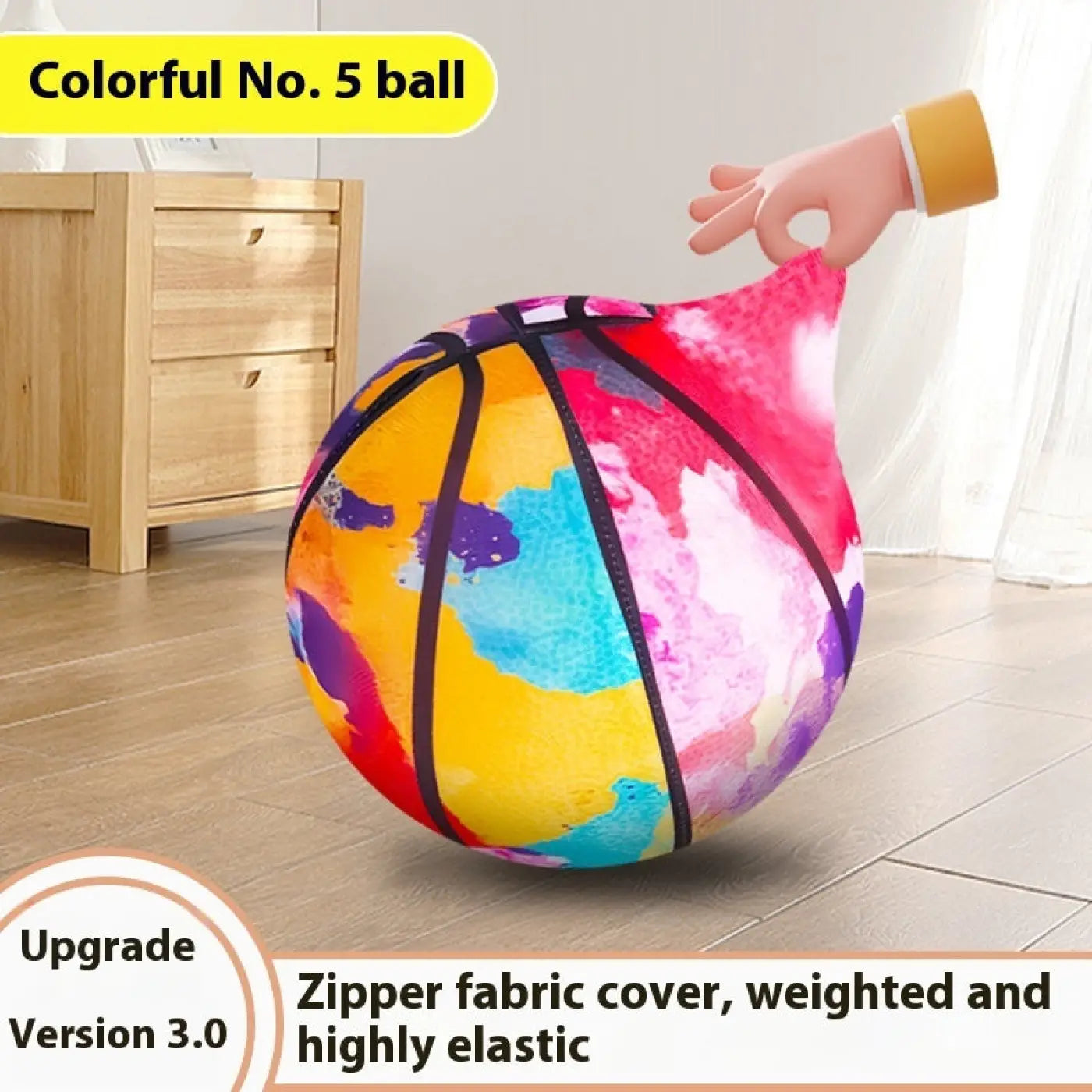 The Ball Depot basketball: Silent Basketball Silent Indoor Sports Children Pat Ball