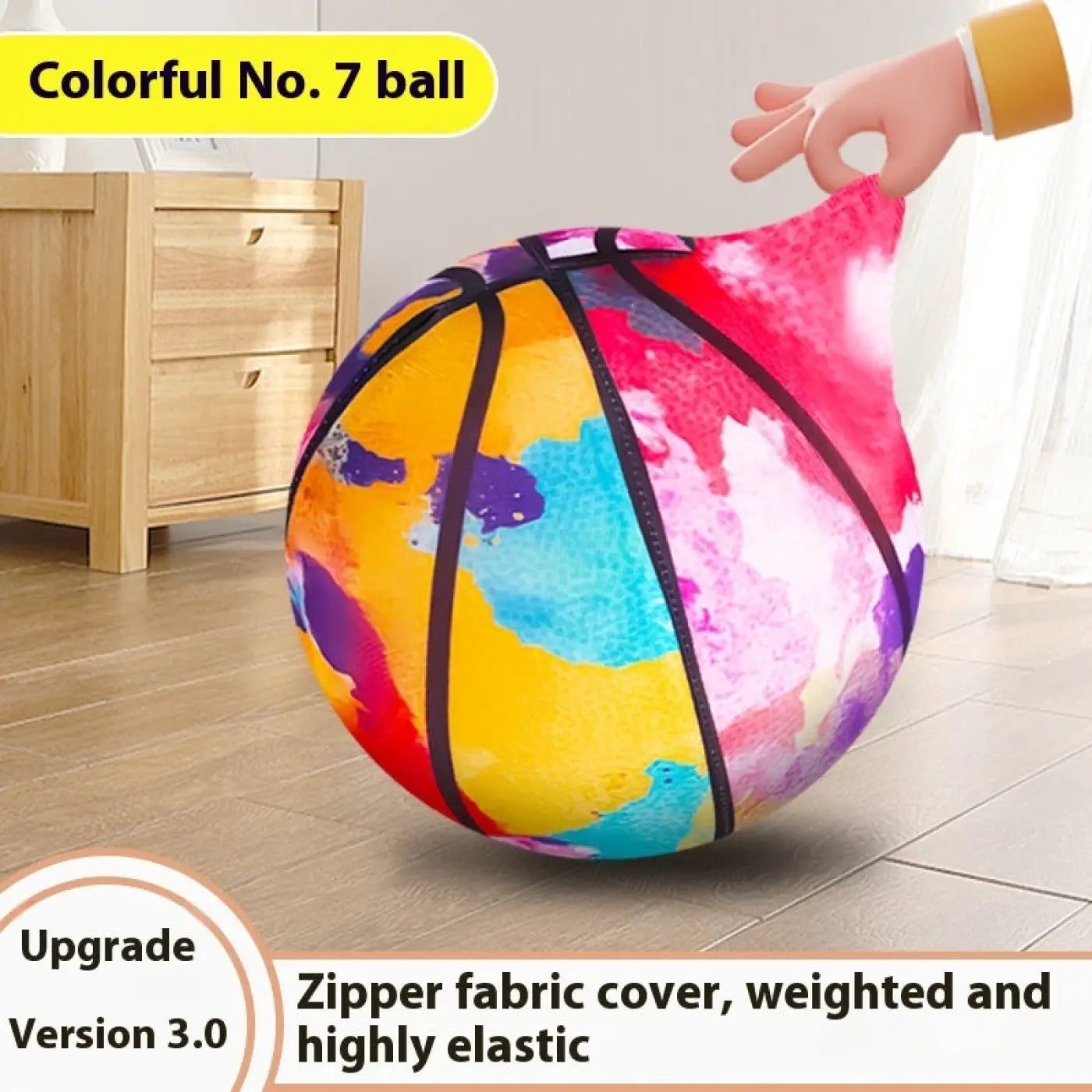 The Ball Depot basketball: Silent Basketball Silent Indoor Sports Children Pat Ball