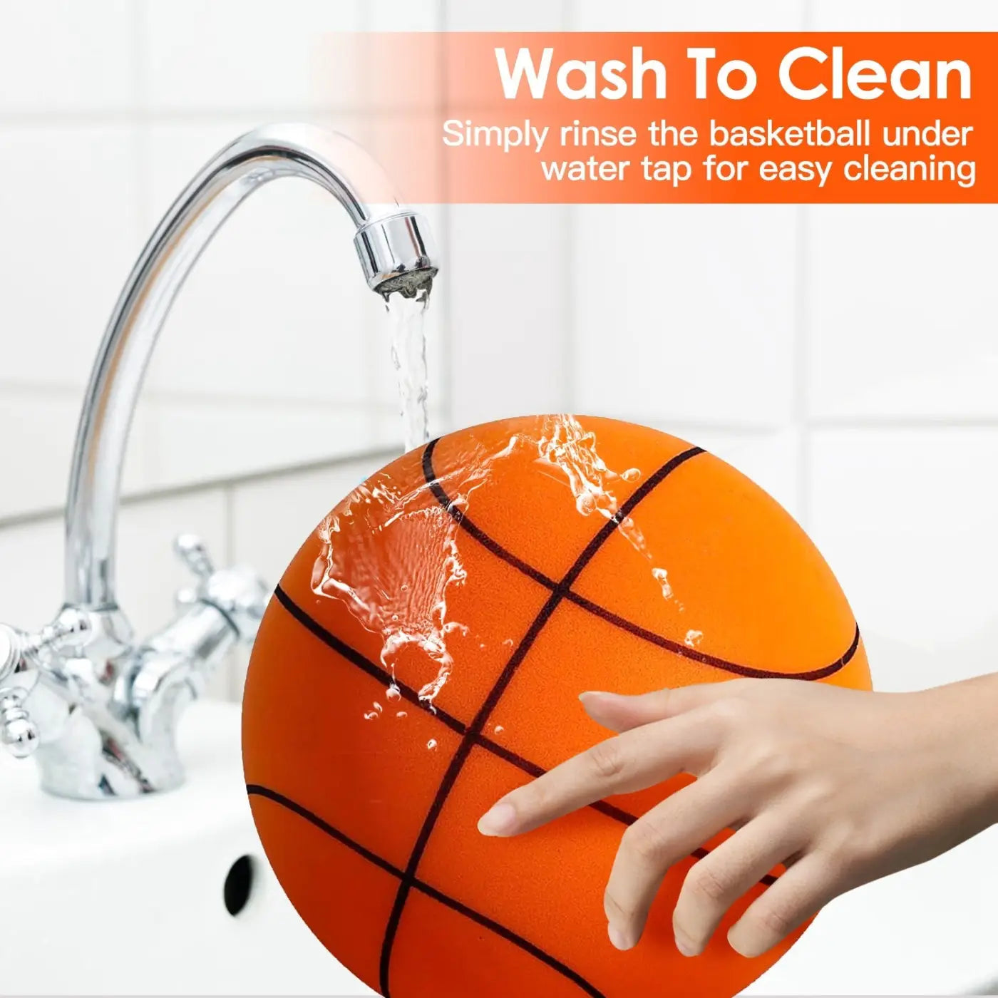 The Ball Depot basketball: Silent Foam Basketball