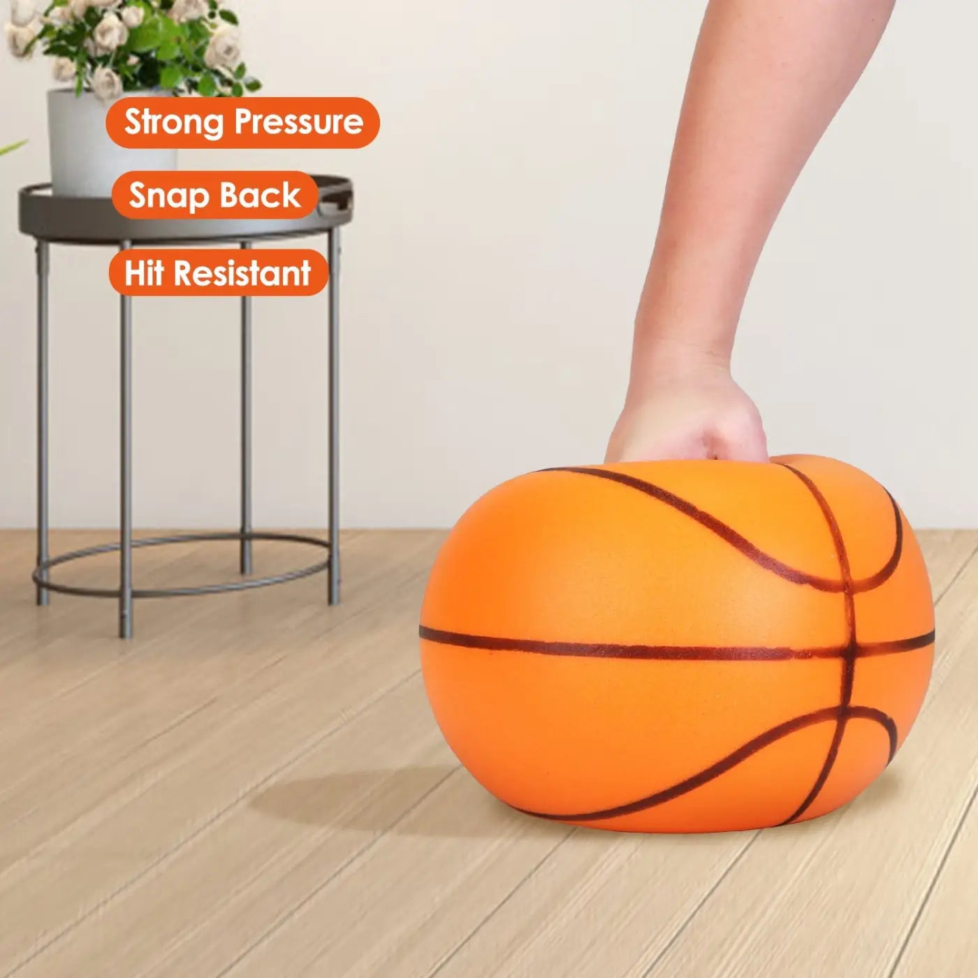 The Ball Depot basketball: Silent Foam Basketball