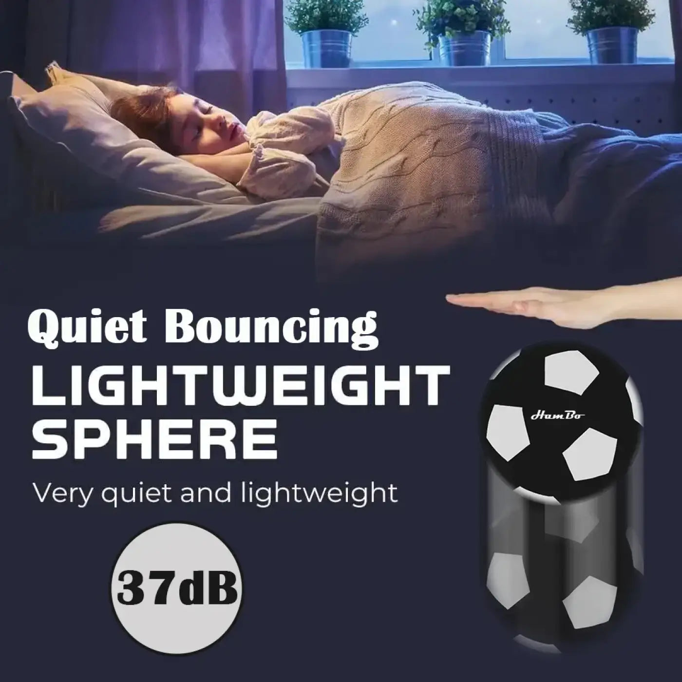 The Ball Depot soccer ball: Silent Foam SoccerFootball