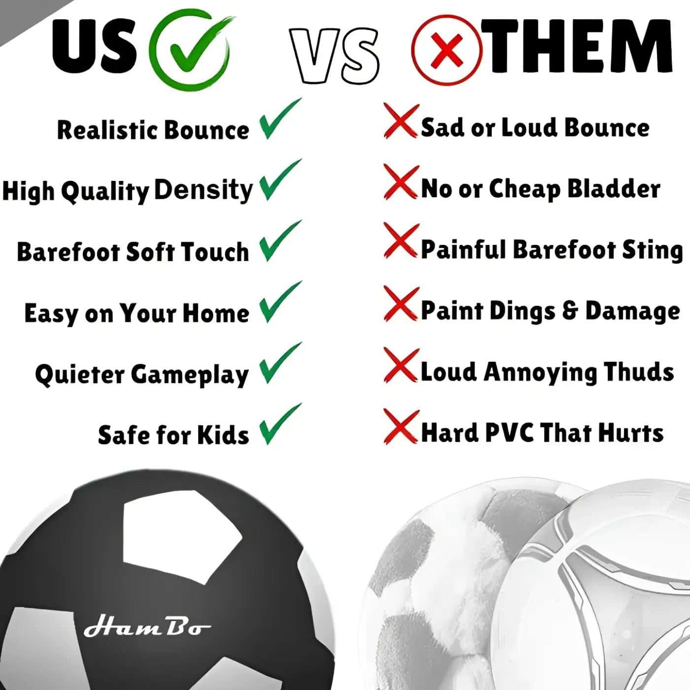 The Ball Depot soccer ball: Silent Foam SoccerFootball