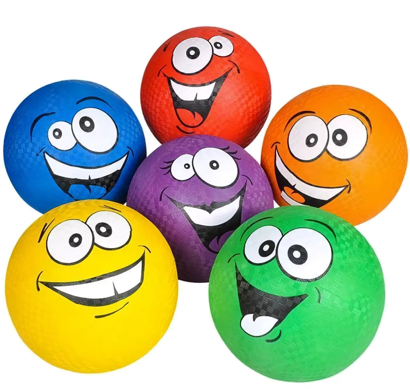 La Luna Bella - Toys playground balls: SILLY FACE PLAYGROUND BALL