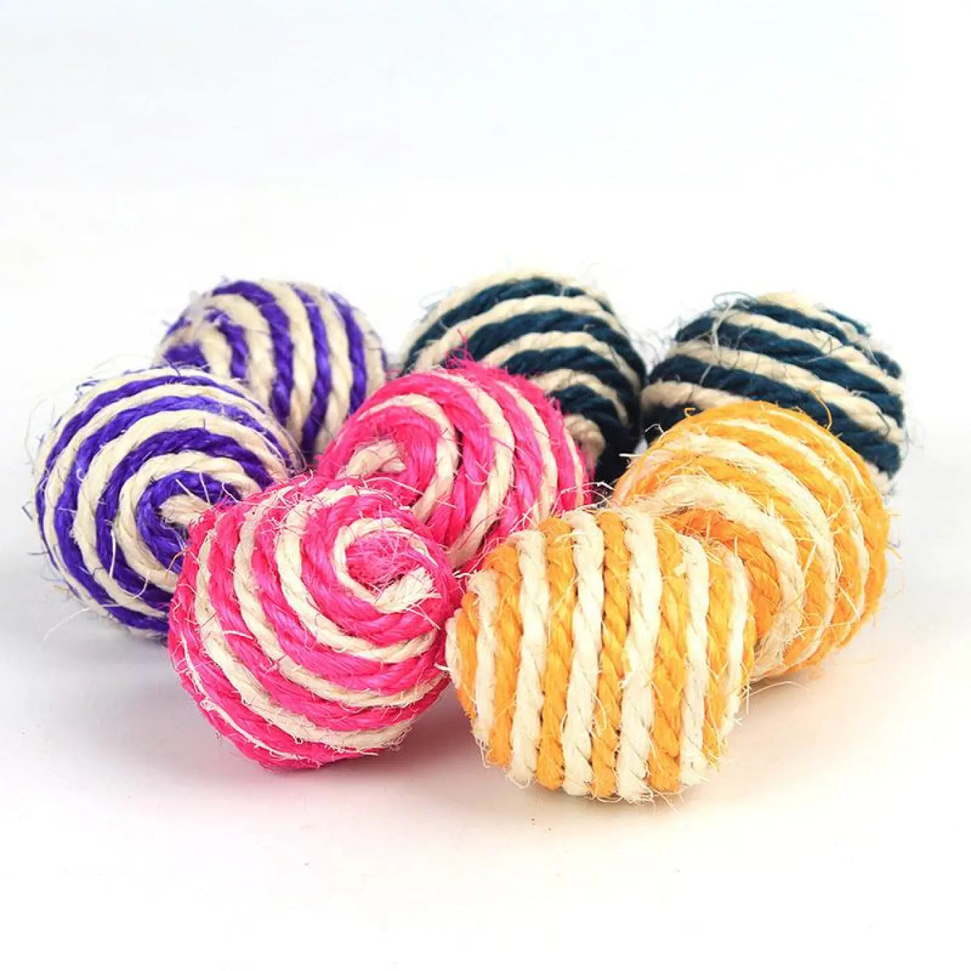 The Ball Depot Cat Balls: Sisal Tease Cat Ball