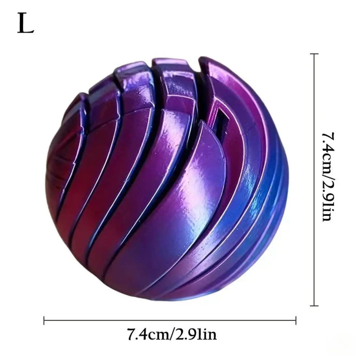 The Ball Depot sensory ball: Slime Twistsphere Fidget Ball