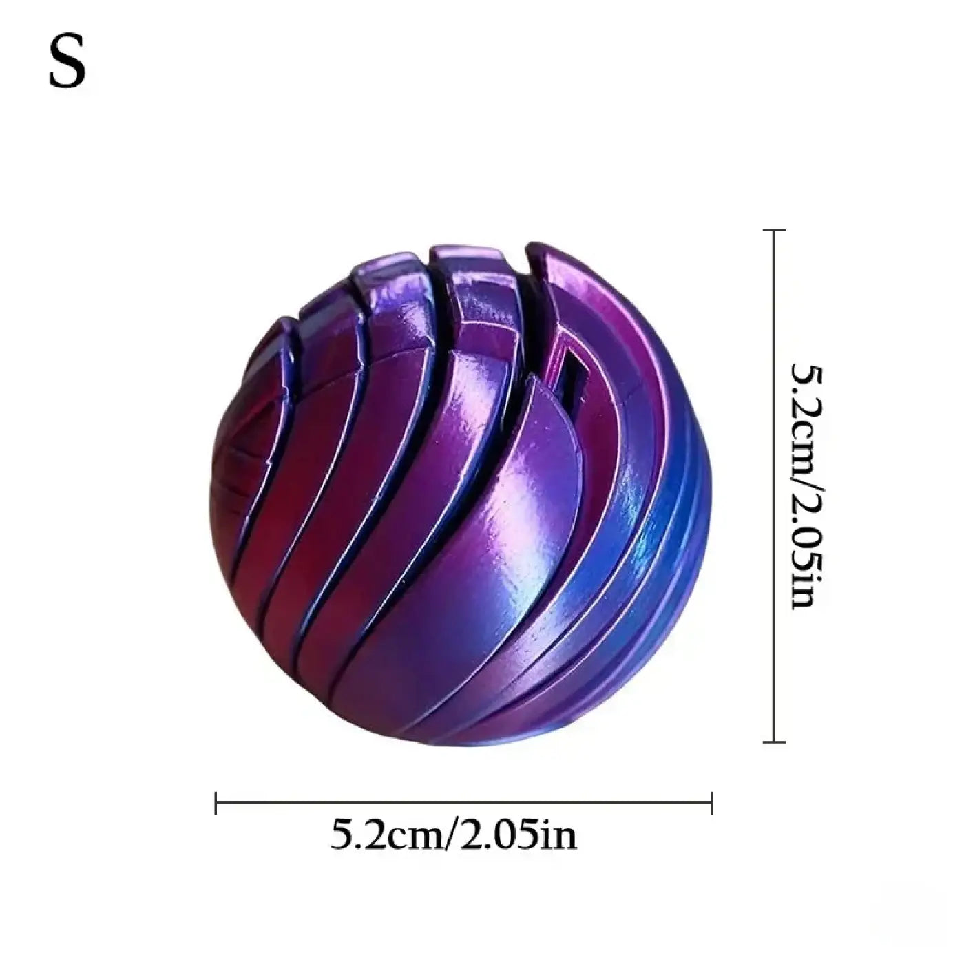 The Ball Depot sensory ball: Slime Twistsphere Fidget Ball