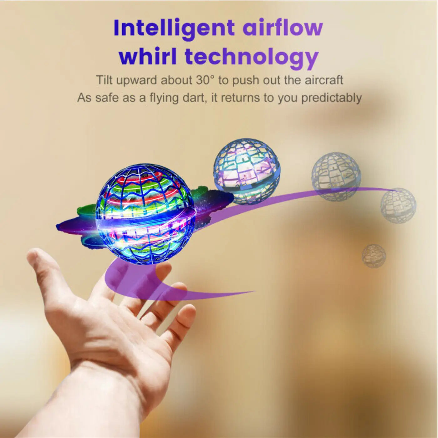The Ball Depot fly ball: Smart Induction Fly Ball