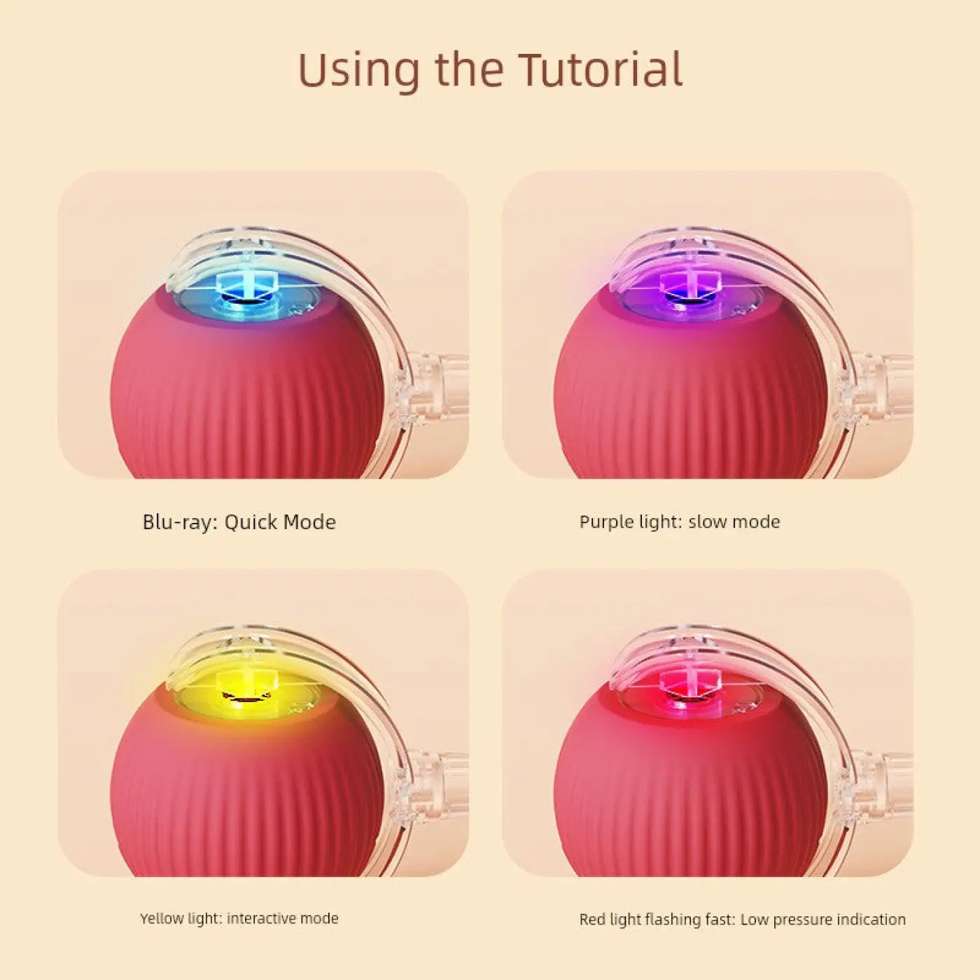 The Ball Depot Cat Balls: Smart Interactive Cat Teasing Ball