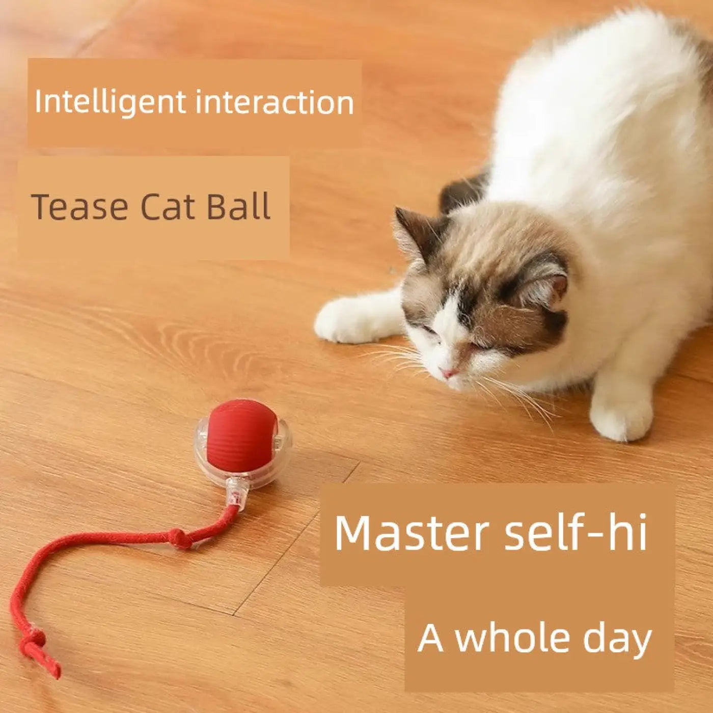 The Ball Depot Cat Balls: Smart Interactive Cat Teasing Ball