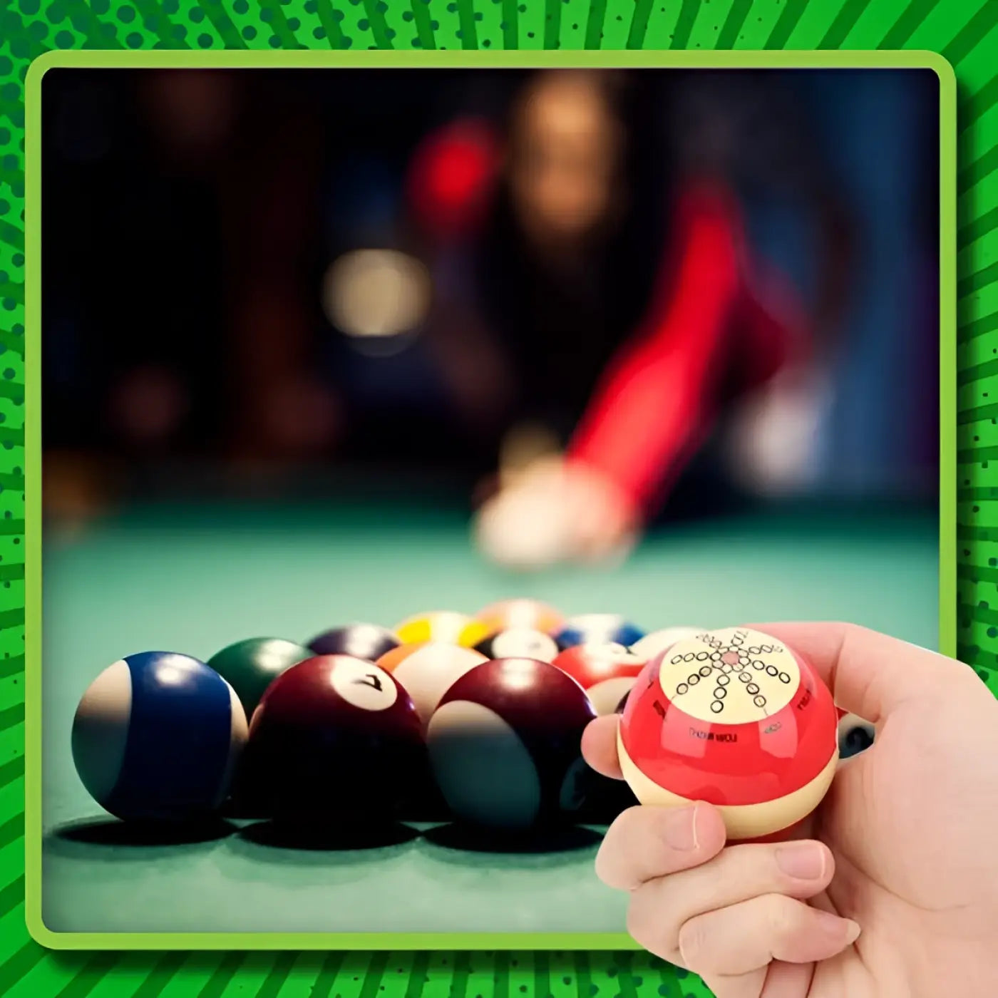 The Ball Depot snooker: Snooker training cue ball