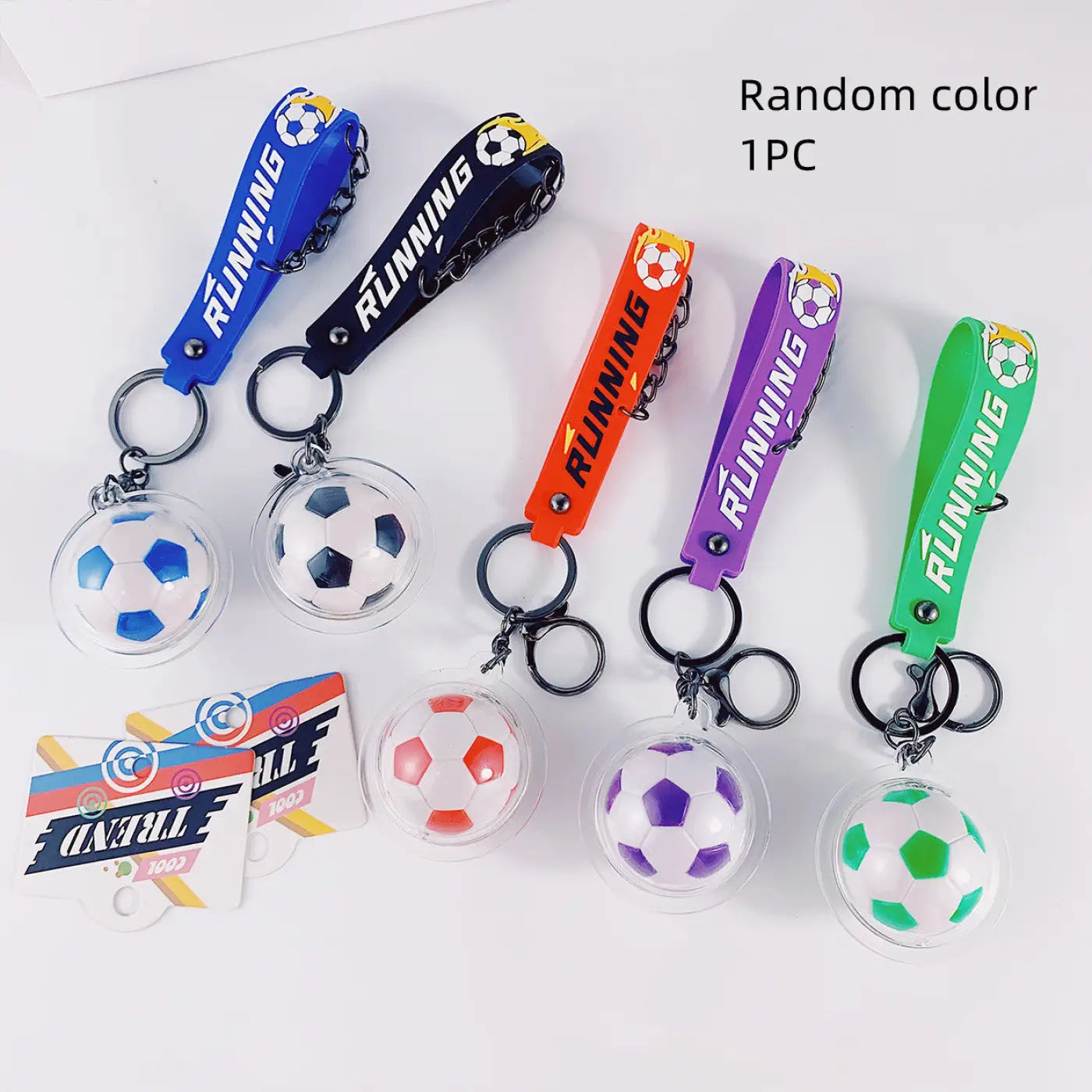 The Ball Depot novelty ball: Soccer Acrylic Keychain Pendant