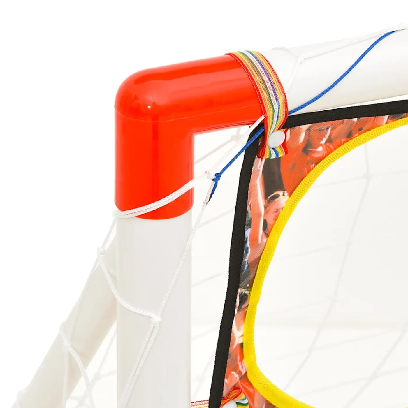 The Ball Depot ball game: Soccer Goal Set with Target Wall