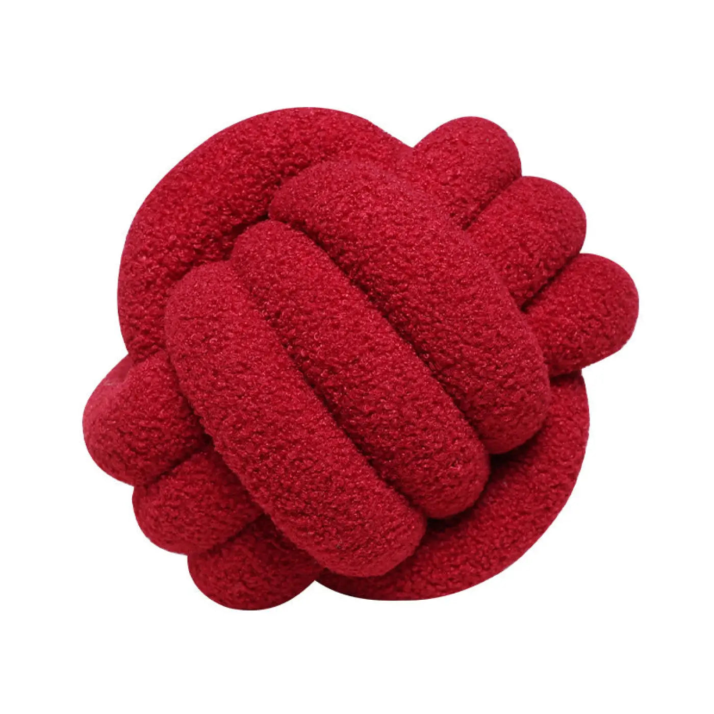 The Ball Depot ball pillow: Sofa Knotted Ball Pillow