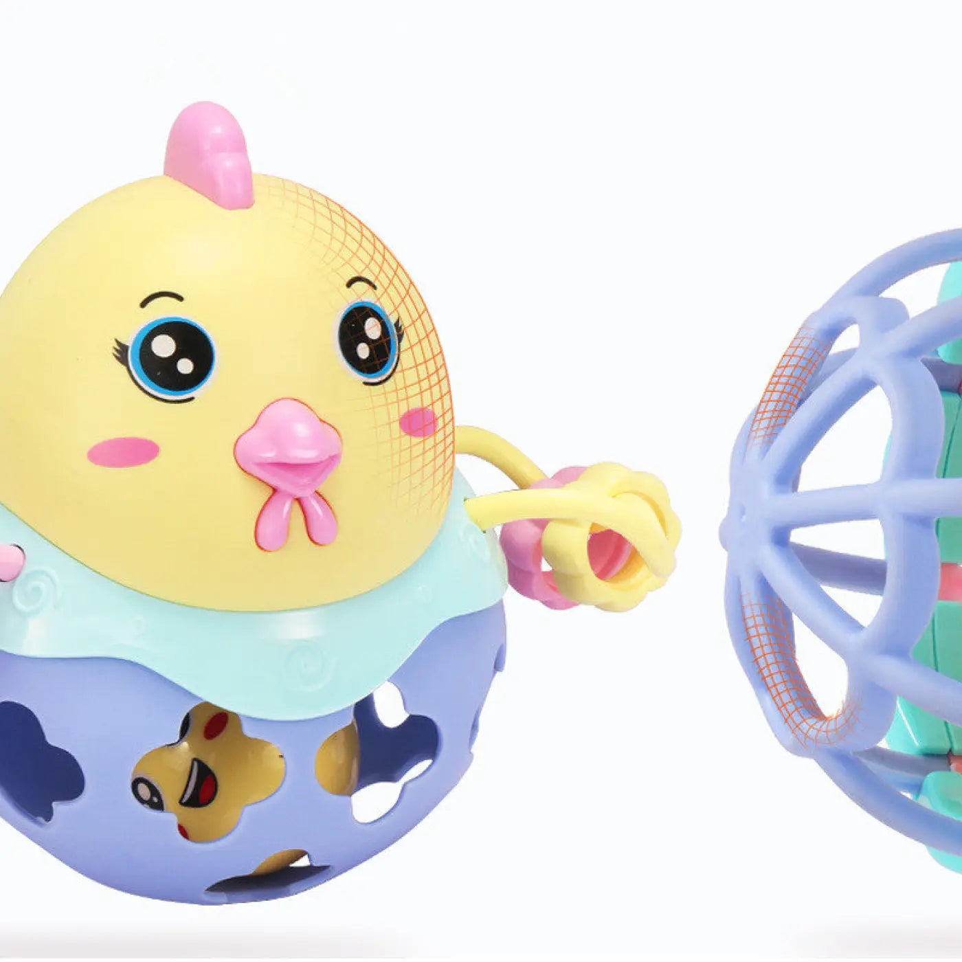 The Ball Depot baby balls: Soft rubber animal baby ball play set