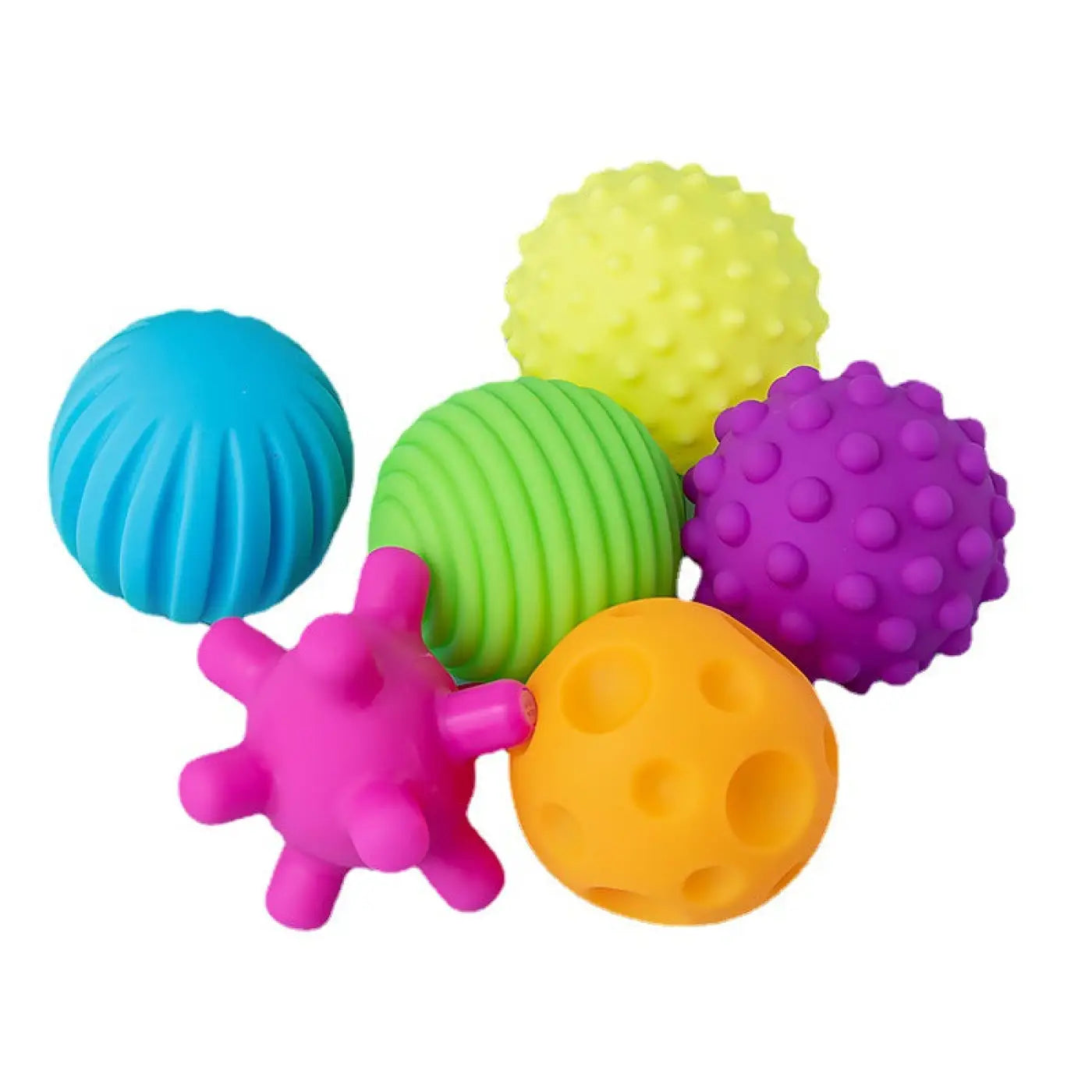 The Ball Depot baby balls: Soft Rubber Baby Grasping Ball