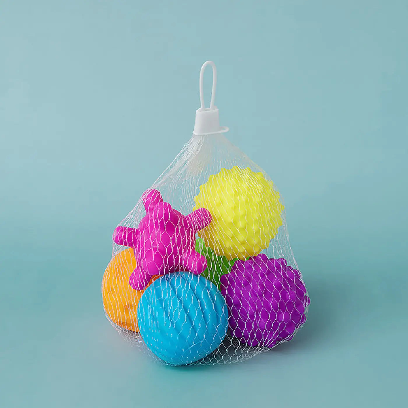 The Ball Depot baby balls: Soft Rubber Baby Grasping Ball