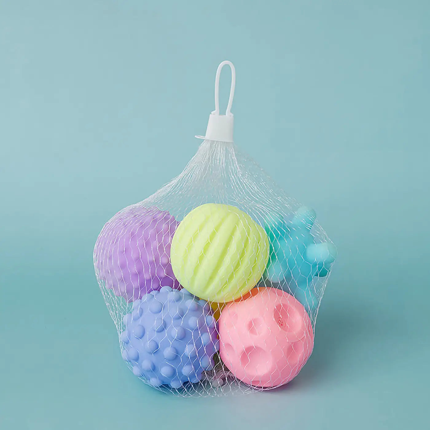 The Ball Depot baby balls: Soft Rubber Baby Grasping Ball
