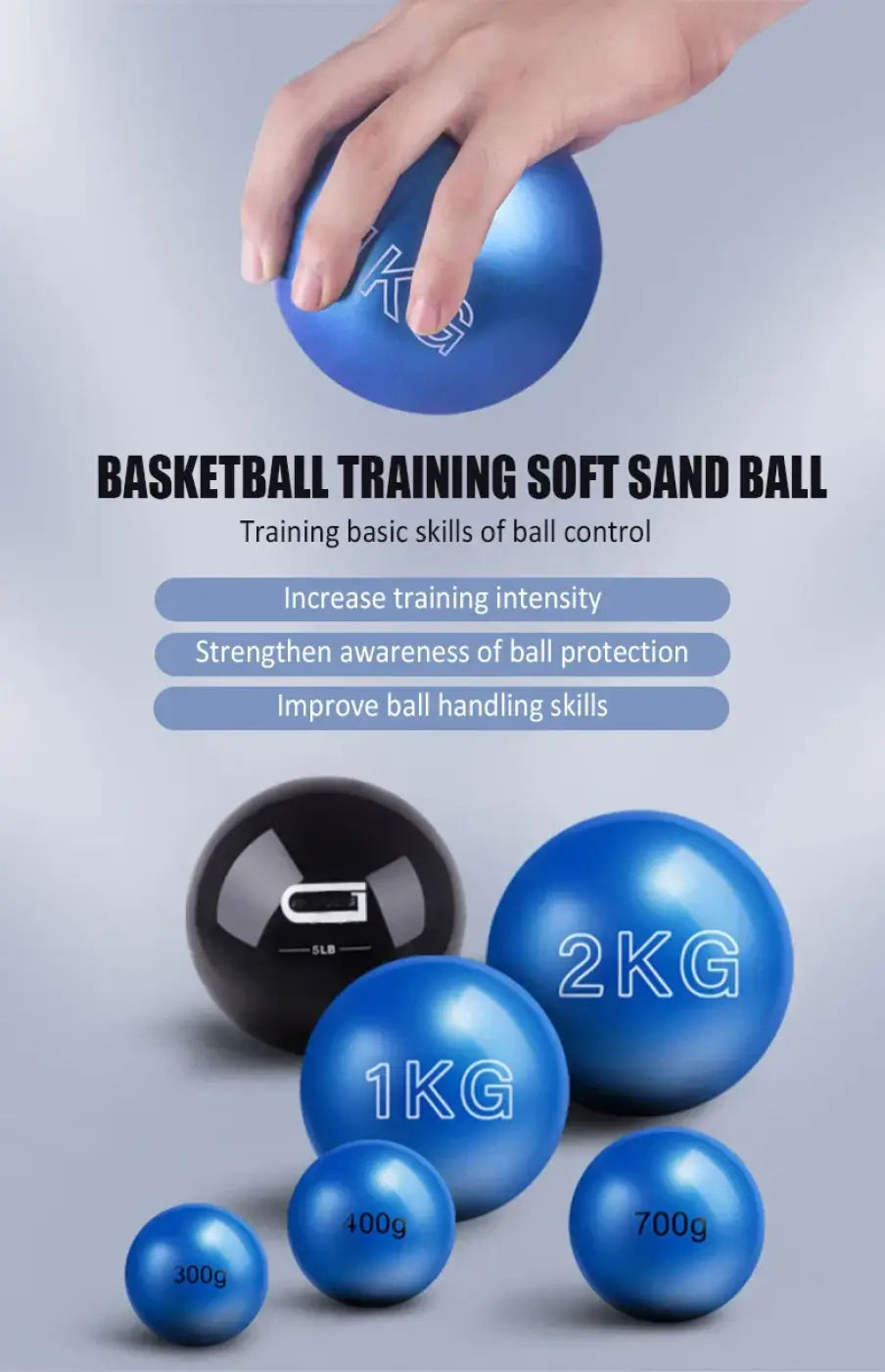The Ball Depot weighted training balls: Soft Sand Weight Training Ball for Basketball