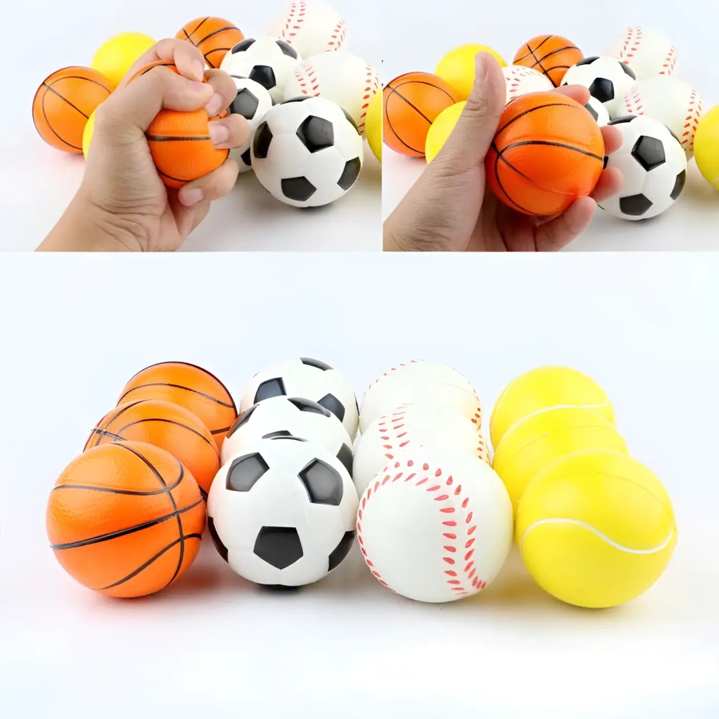The Ball Depot kids balls: Soft Solid Elastic Balls