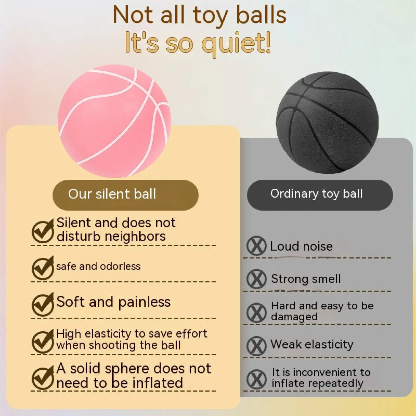 The Ball Depot basketball: Soft Squishy Basketballs