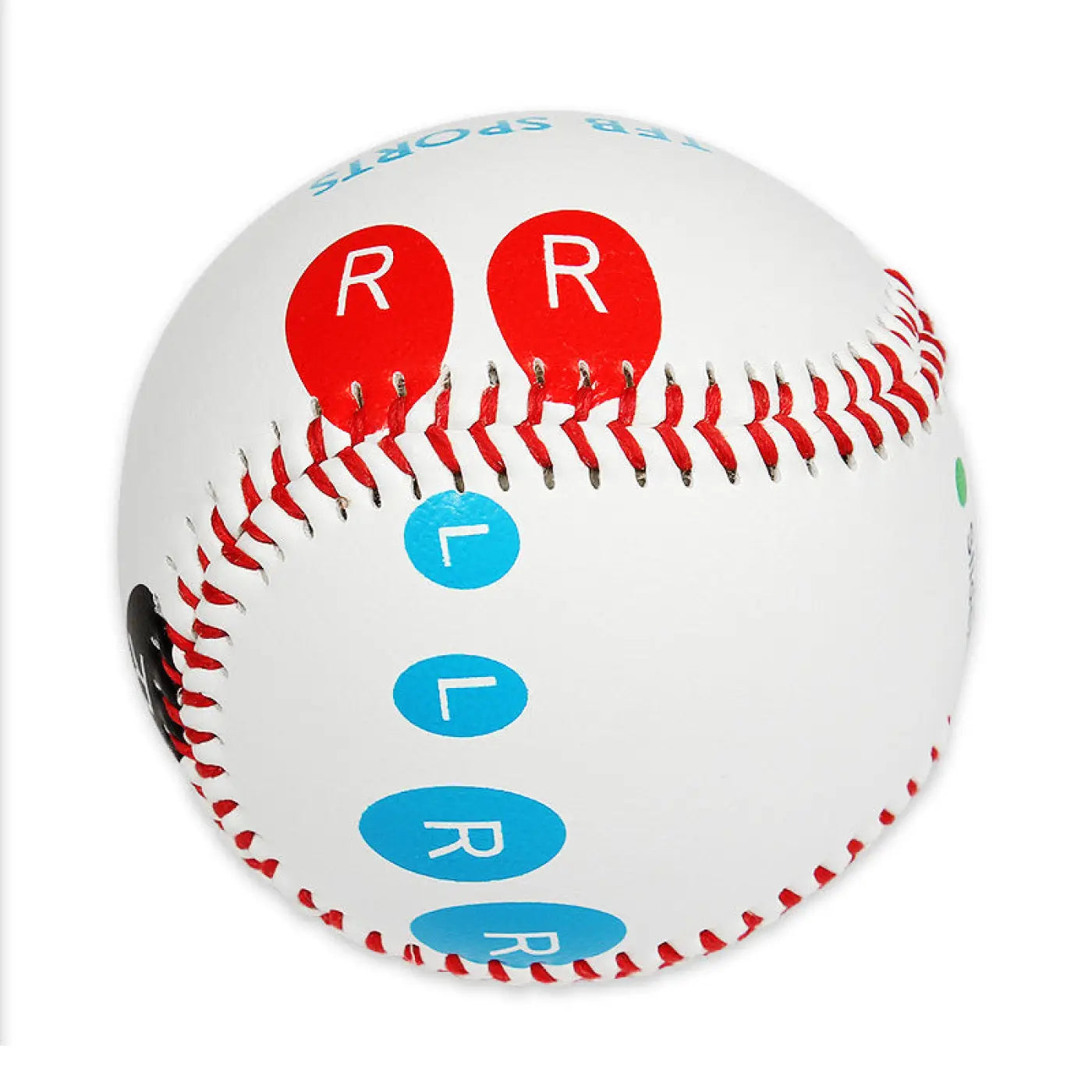The Ball Depot baseball: Softball And Baseball Finger-print Training Ball