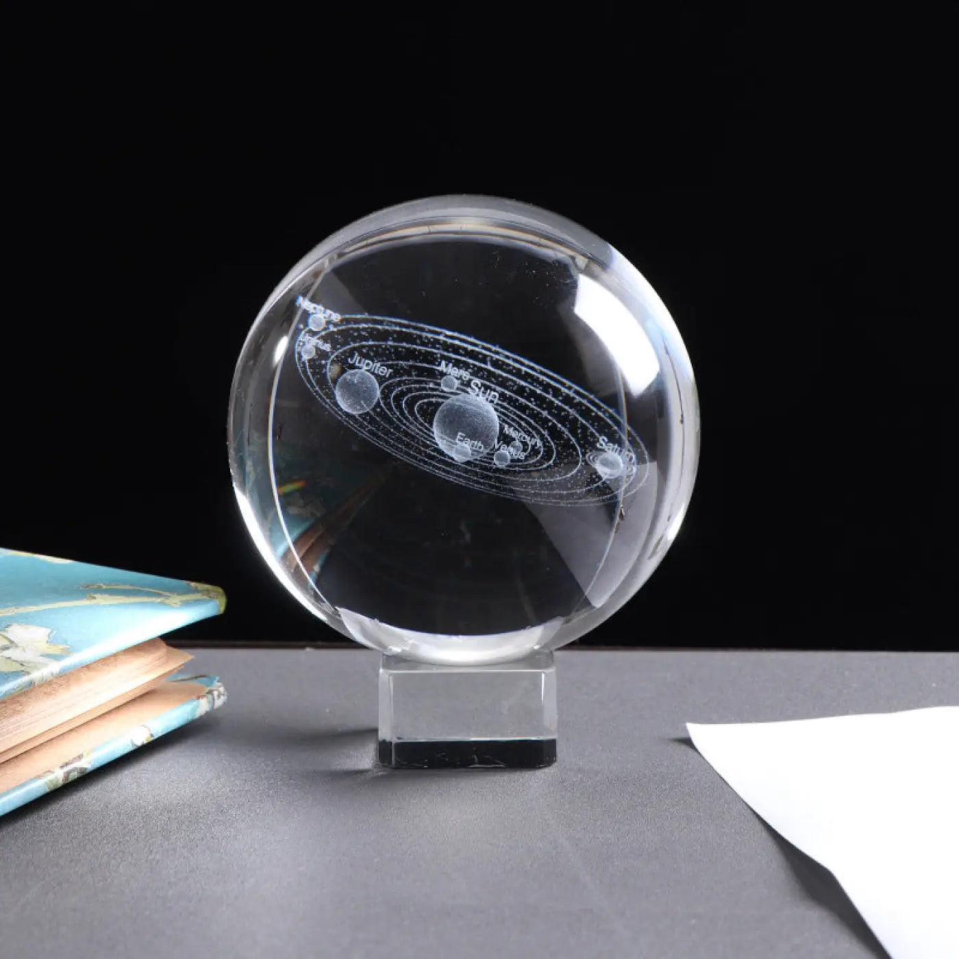 The Ball Depot collector ball: Solar System Cosmic Star Series Crystal Balls