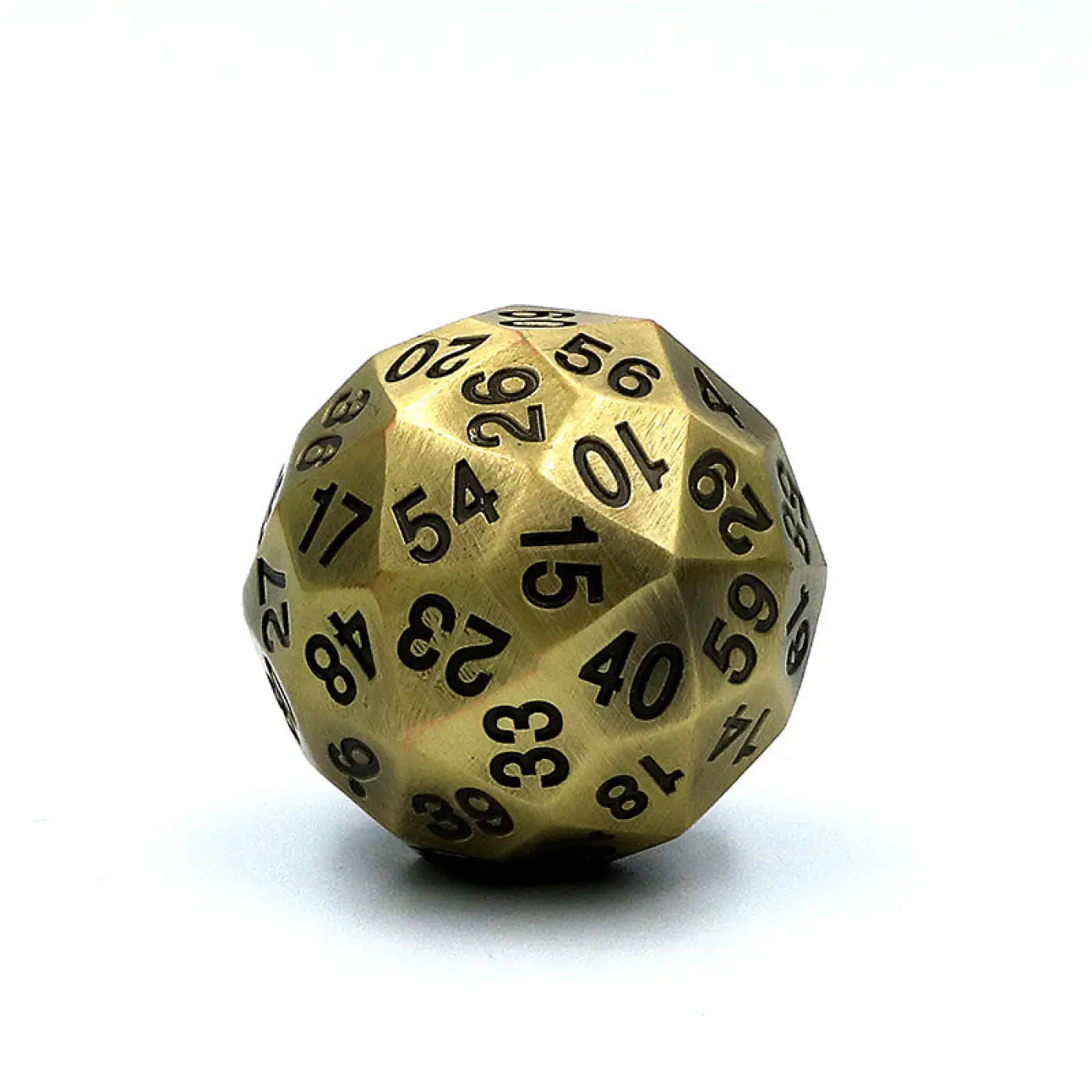 The Ball Depot novelty ball: Solid metal hundred face dice ball