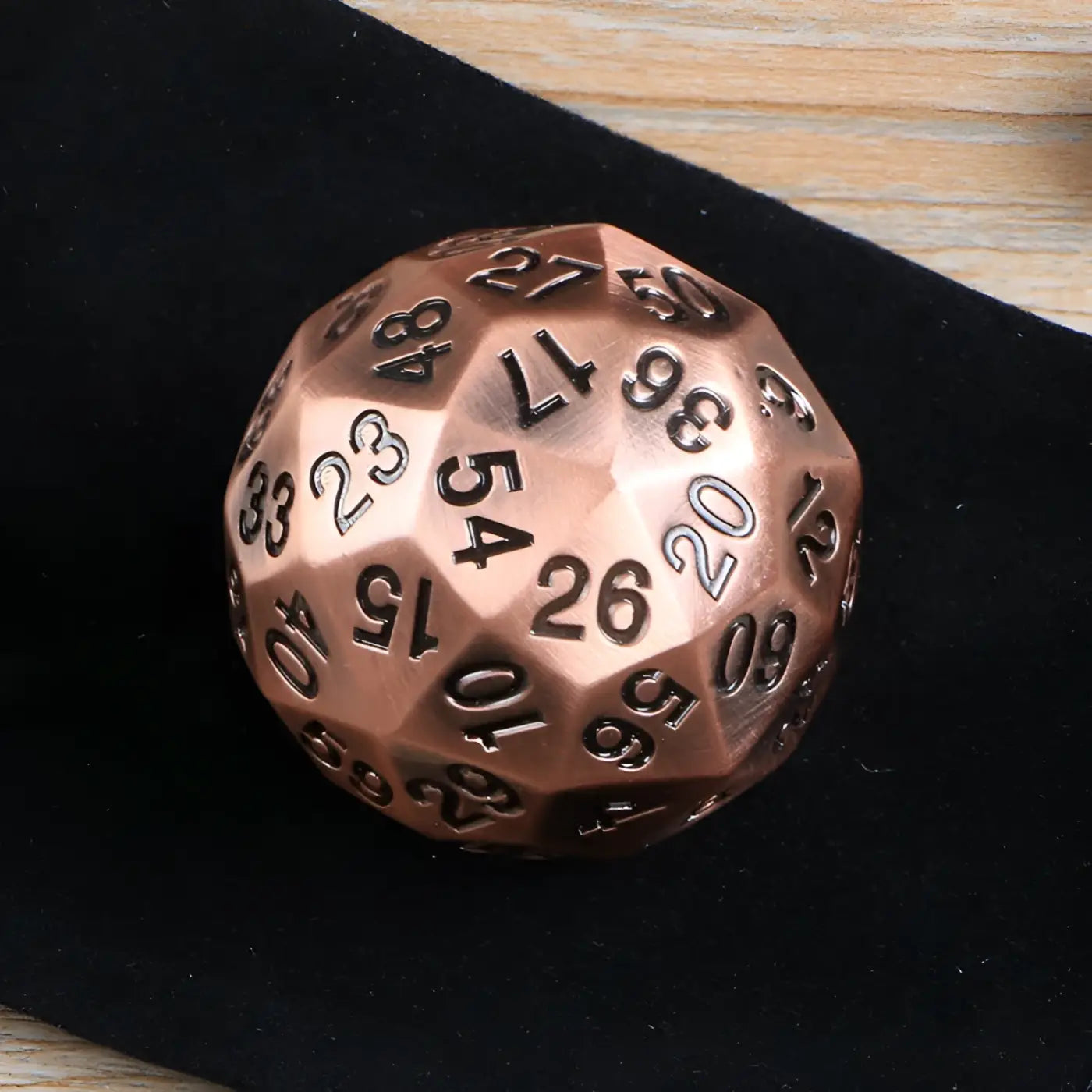 The Ball Depot novelty ball: Solid metal hundred face dice ball