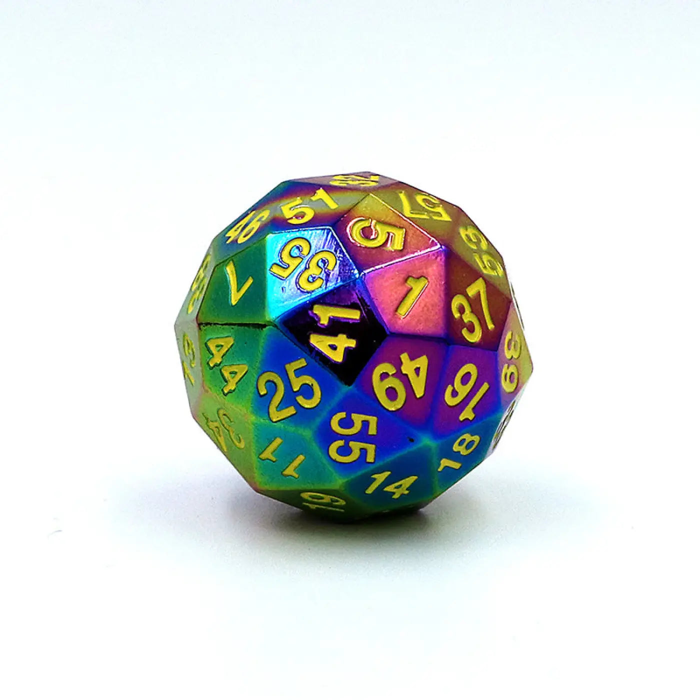 The Ball Depot novelty ball: Solid metal hundred face dice ball